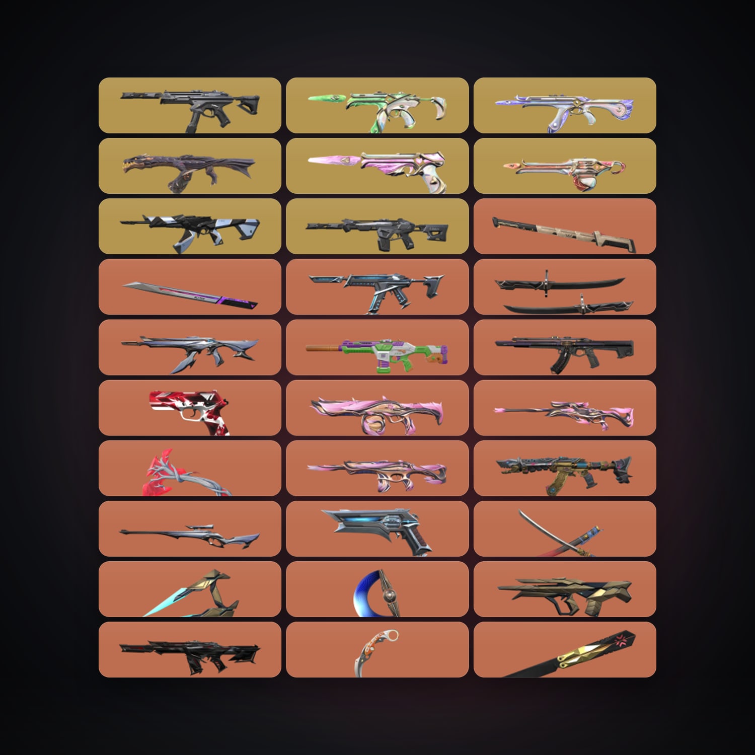 AP Gold 2 locker — 23 knives, 231 skins, lvl 431 — HabibiAccounts