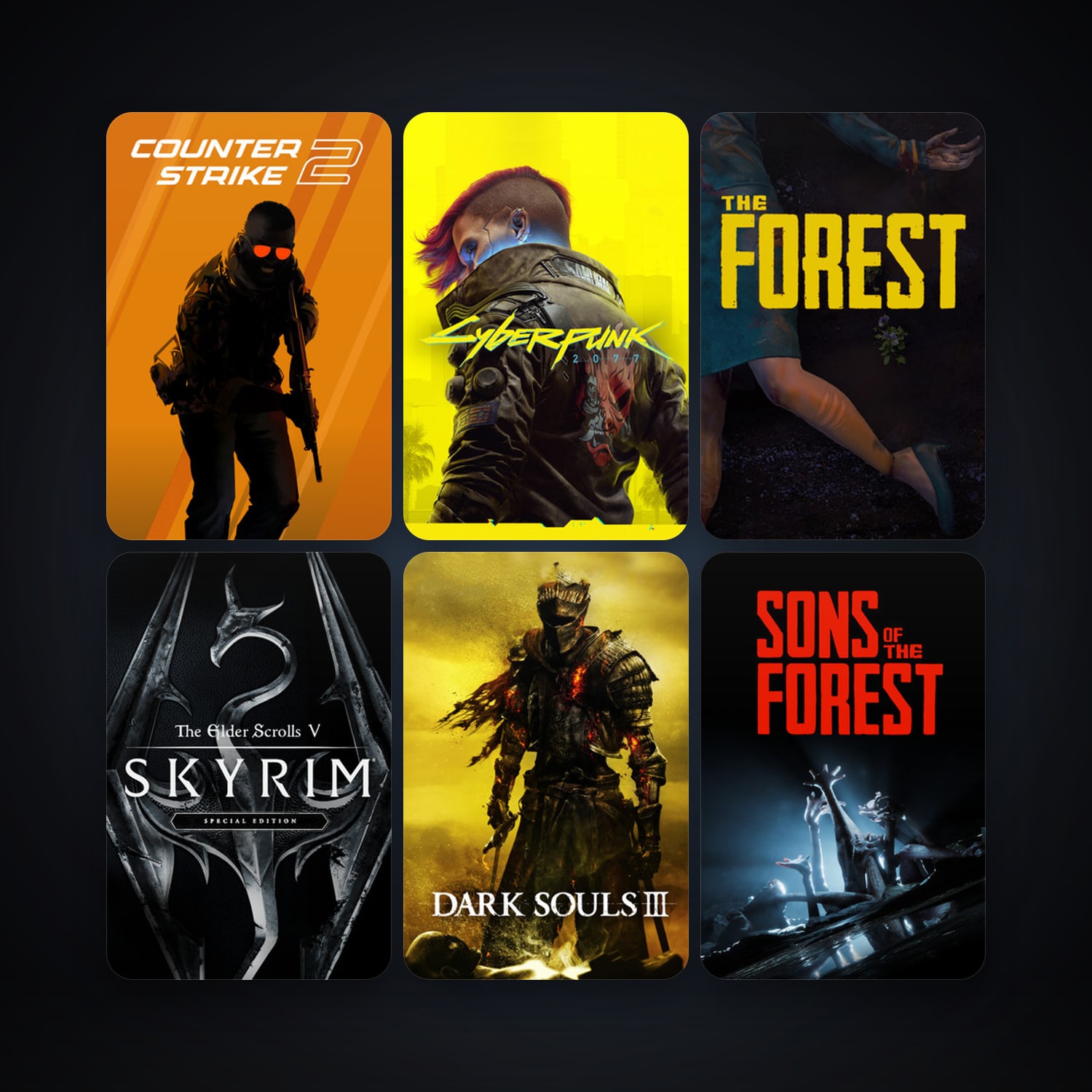 CS2 Prime + The Forest, 81 games, Steam 10, clean — HabibiAccounts
