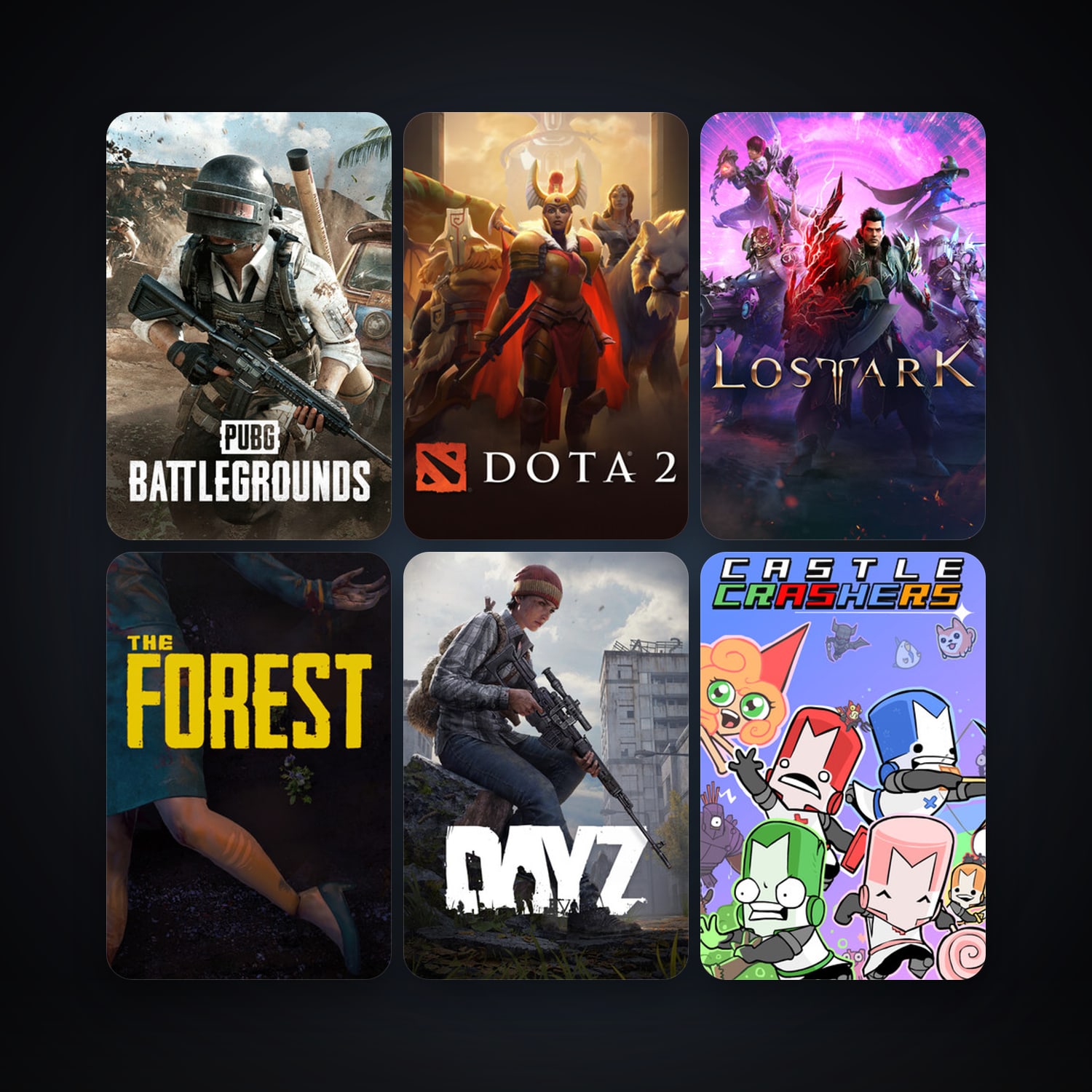 Dota 2 + Castle Crashers, 25 games, clean — HabibiAccounts