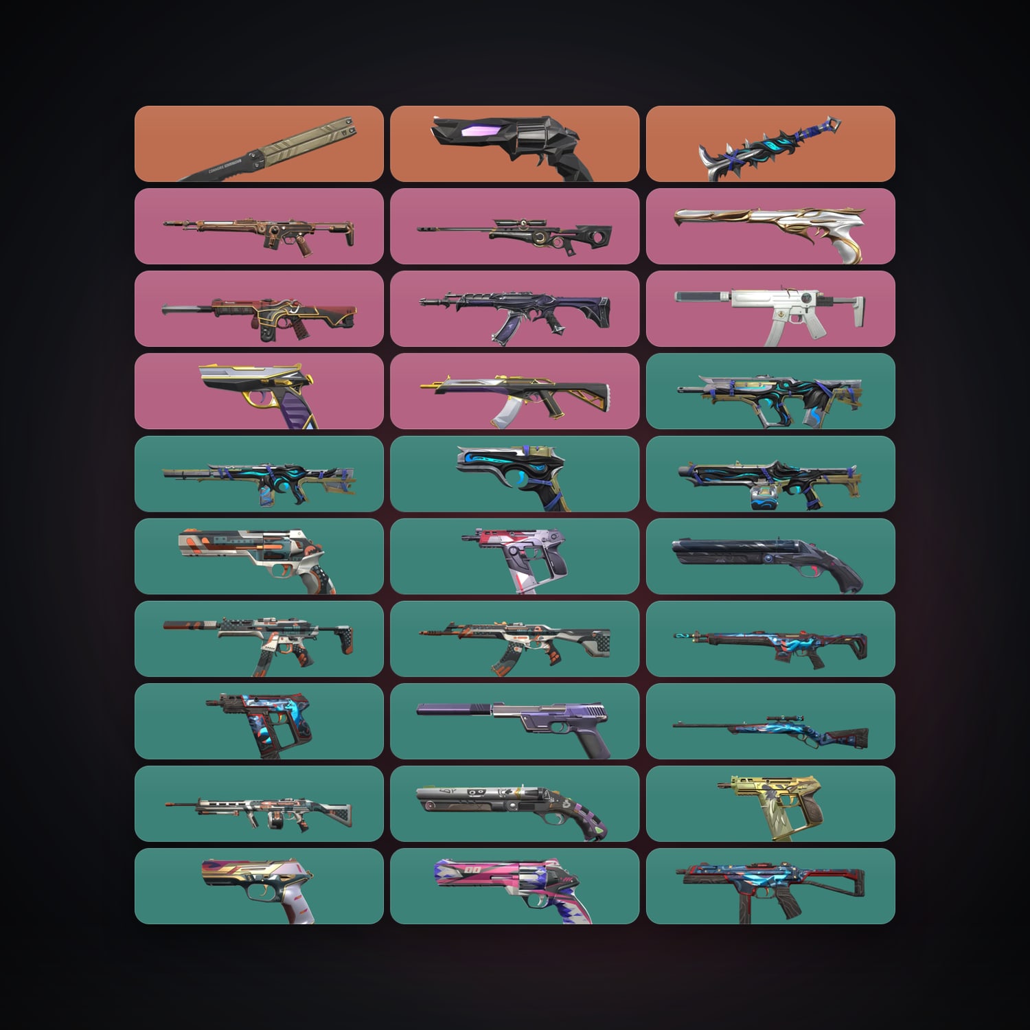 EU Gold 2 locker — 2 knives, 30 skins, lvl 108 — HabibiAccounts