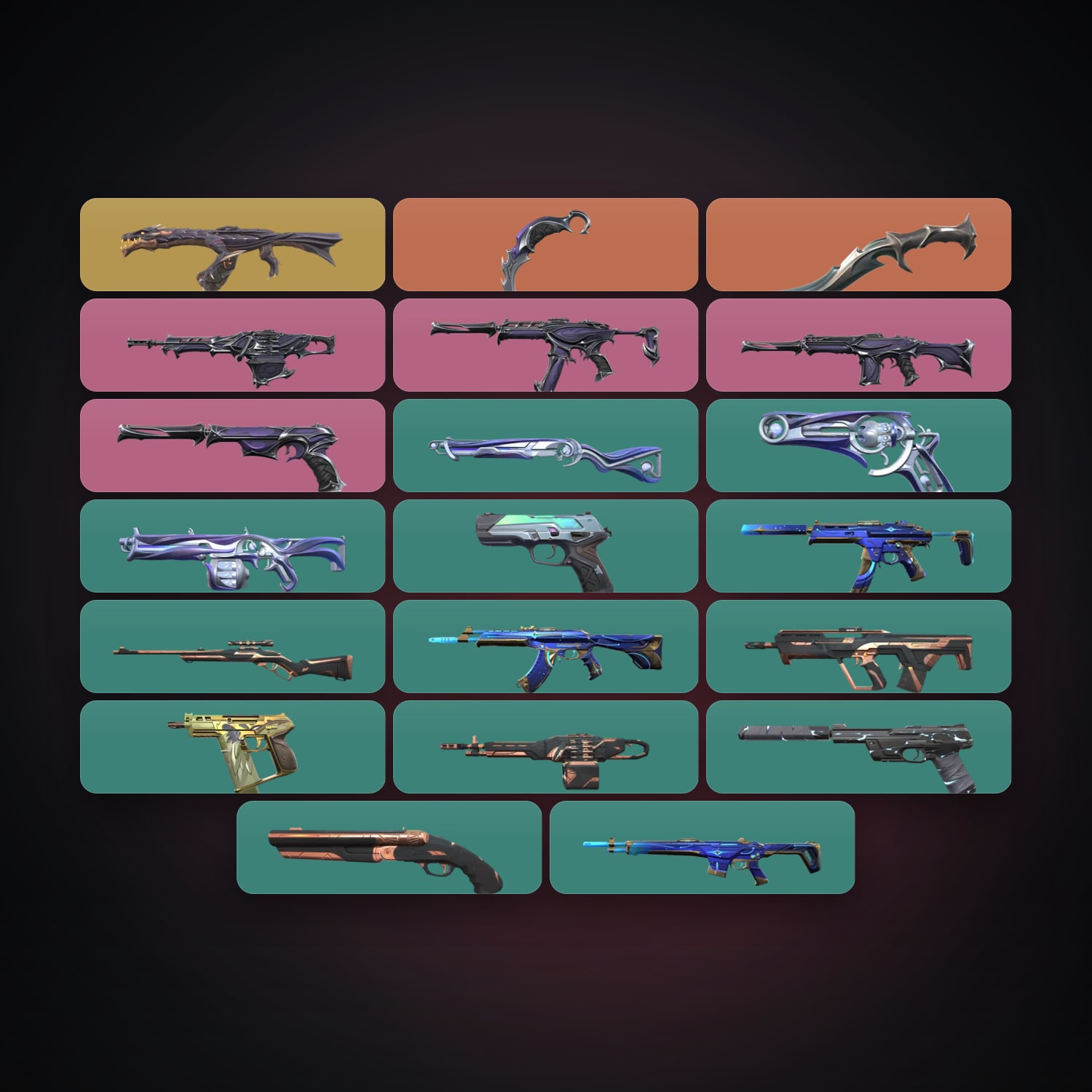 BR Bronze 1 locker — 2 knives, 21 skins, lvl 122 — HabibiAccounts