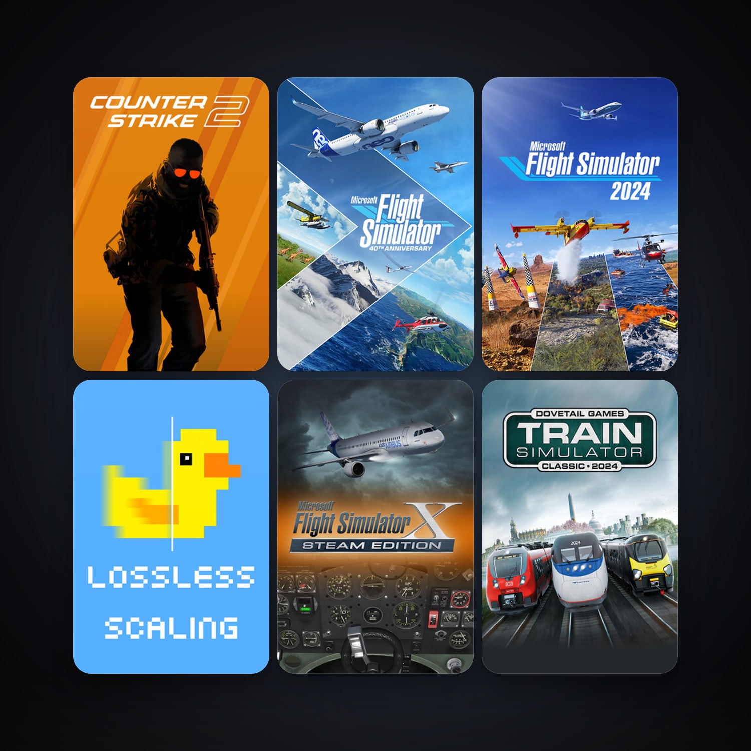 CS2 Prime + Train Simulator Classic, 11 games, clean — HabibiAccounts