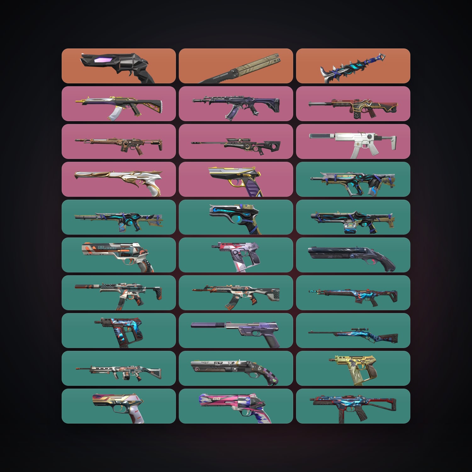 EU Gold 2 locker — 2 knives, 30 skins, lvl 108 — HabibiAccounts