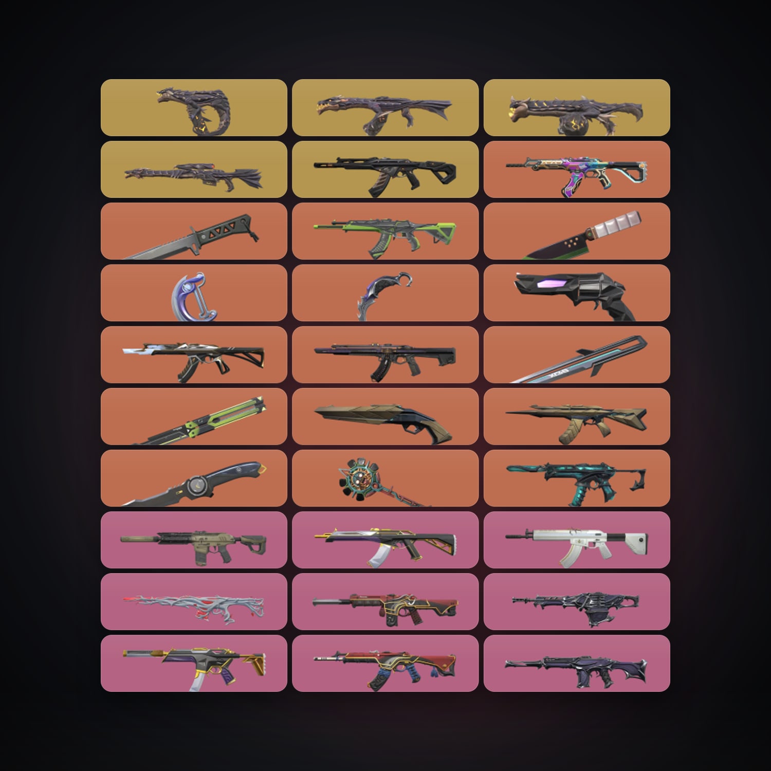 EU Silver 1 locker — 8 knives, 134 skins, lvl 321 — HabibiAccounts