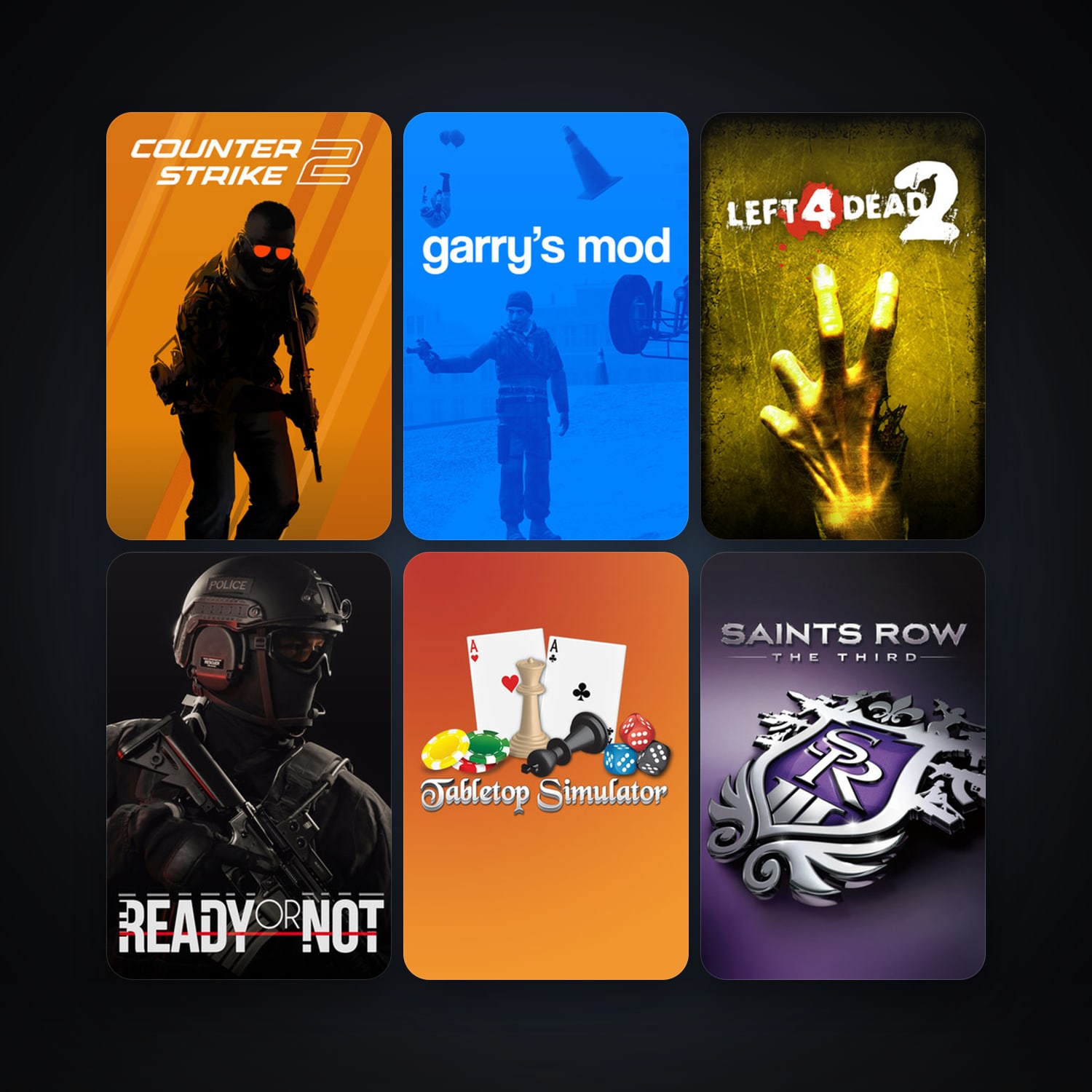 Left 4 Dead 2 + CS2 Prime, 117 games, Steam 10, clean — HabibiAccounts