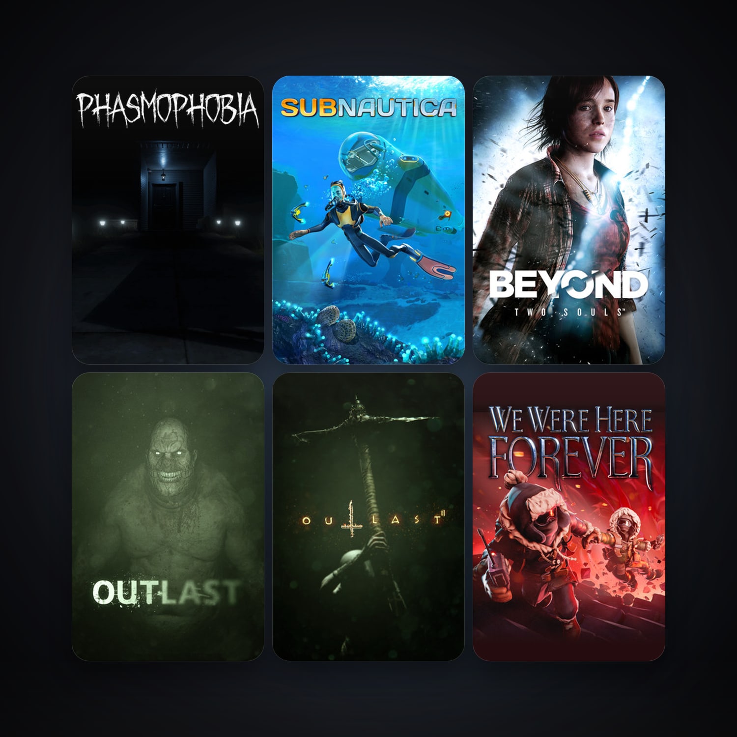 Outlast + Subnautica, 19 games, clean — HabibiAccounts