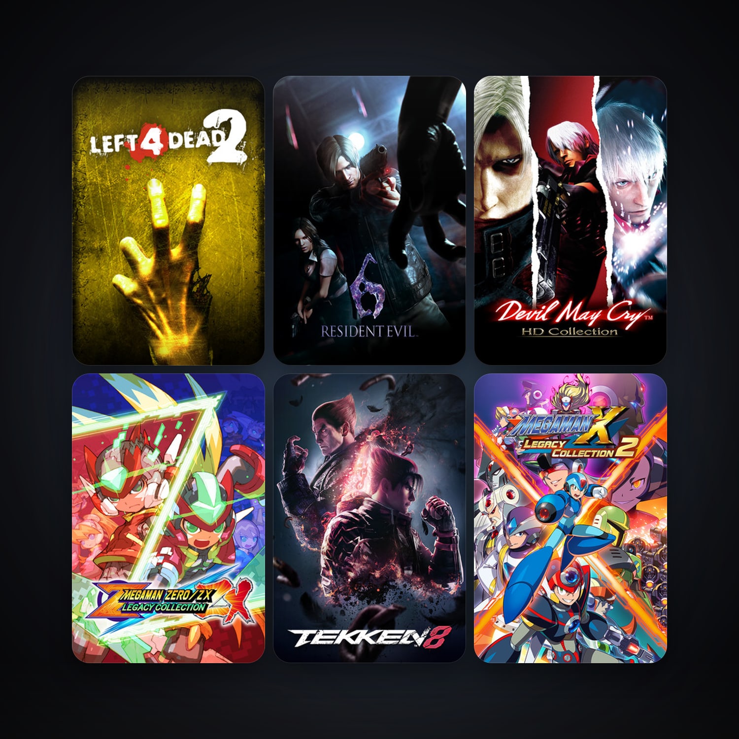 Left 4 Dead 2 + Resident Evil 6, 32 games, clean — HabibiAccounts