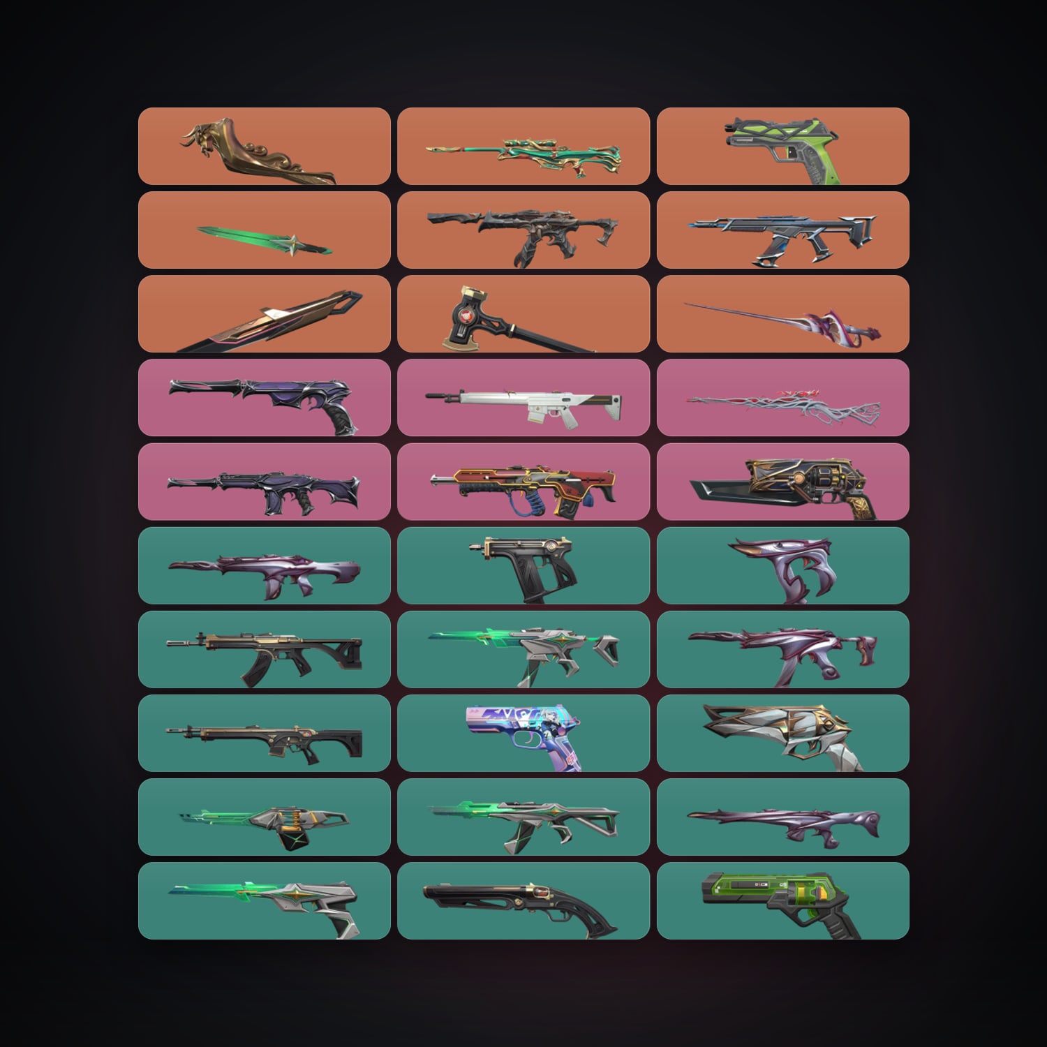 BR Silver 1 locker — 5 knives, 56 skins, lvl 187 — HabibiAccounts