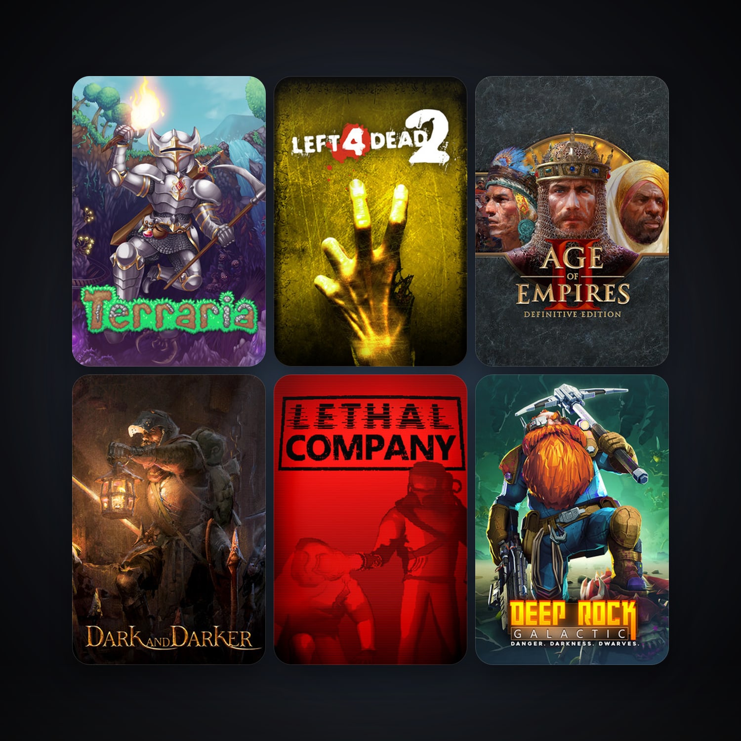 Left 4 Dead 2 + Terraria, 71 games, Steam 11, clean — HabibiAccounts