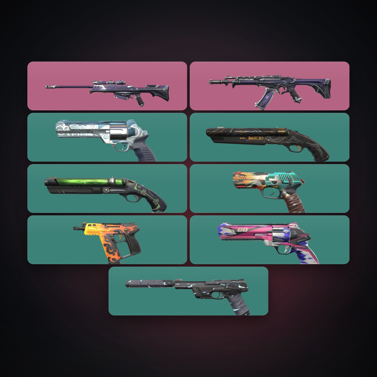 EU Plat 2 locker — 9 skins, lvl 104 — HabibiAccounts