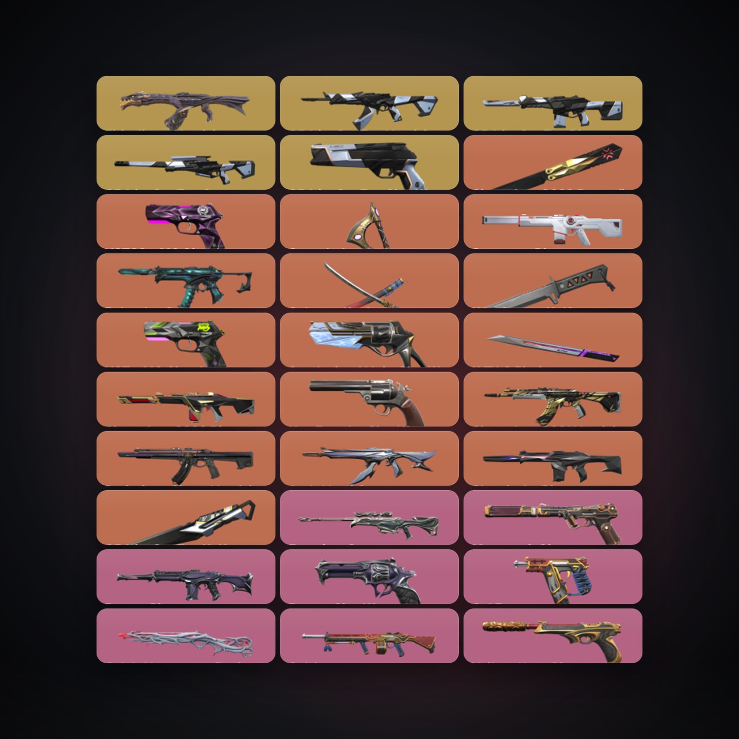 EU Ascendant 2 locker — 6 knives, 89 skins, lvl 303 — HabibiAccounts