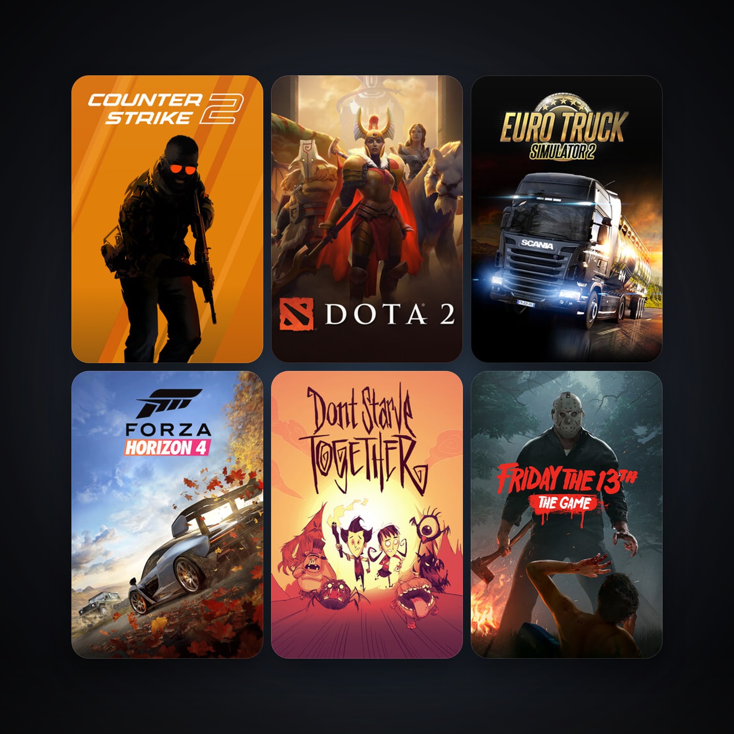 Dota 2 + CS2 Prime, 6 games, clean — HabibiAccounts