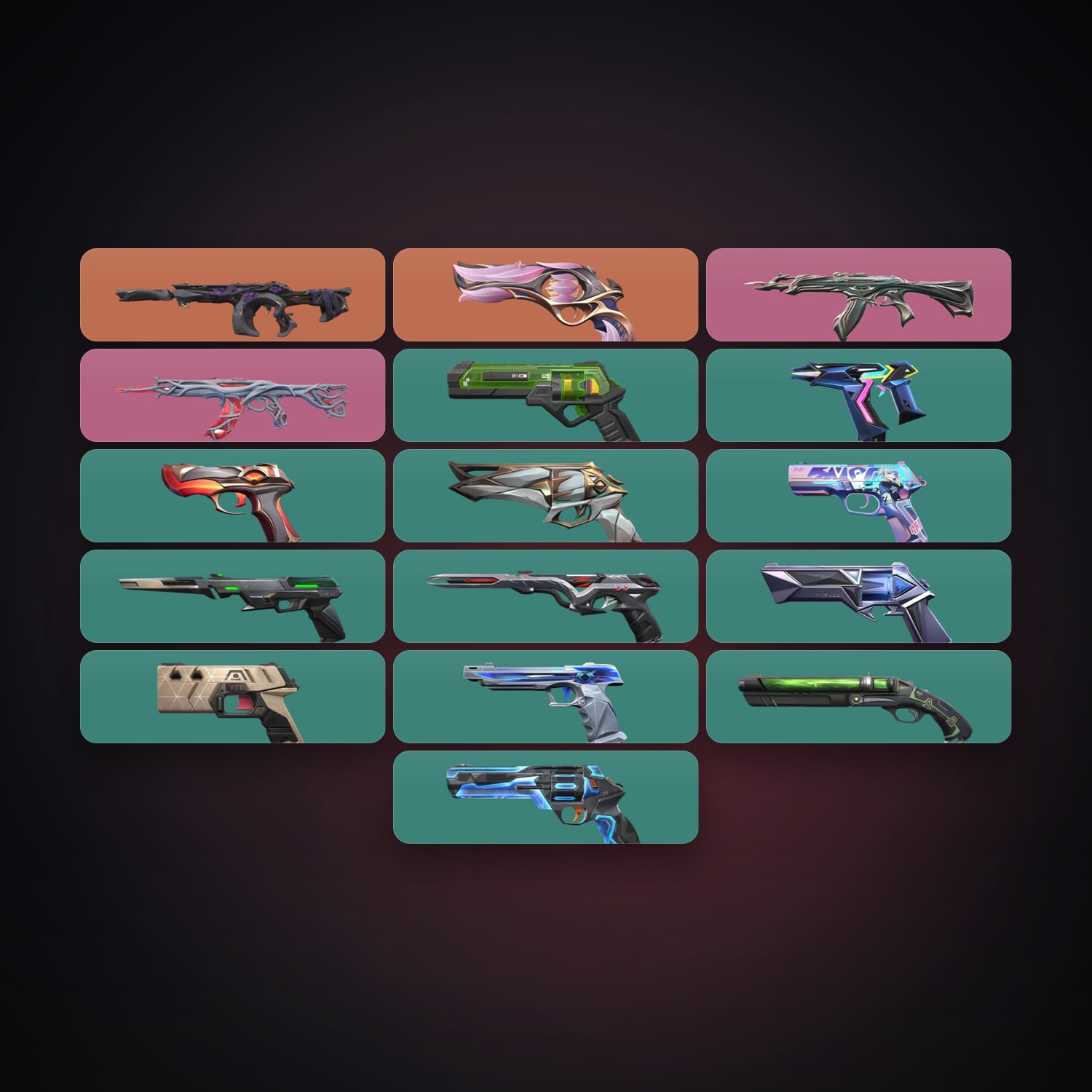 BR Silver 2 locker — 18 skins, lvl 201 — HabibiAccounts