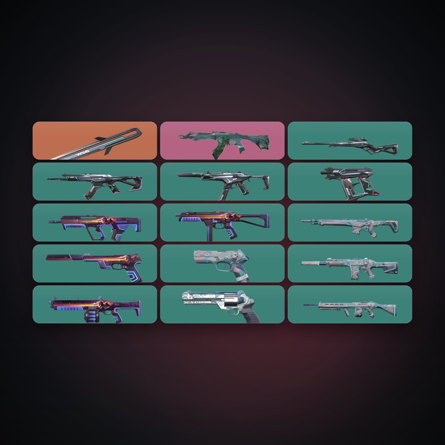NA Iron 1 locker — 1 knives, 15 skins, lvl 37 — HabibiAccounts