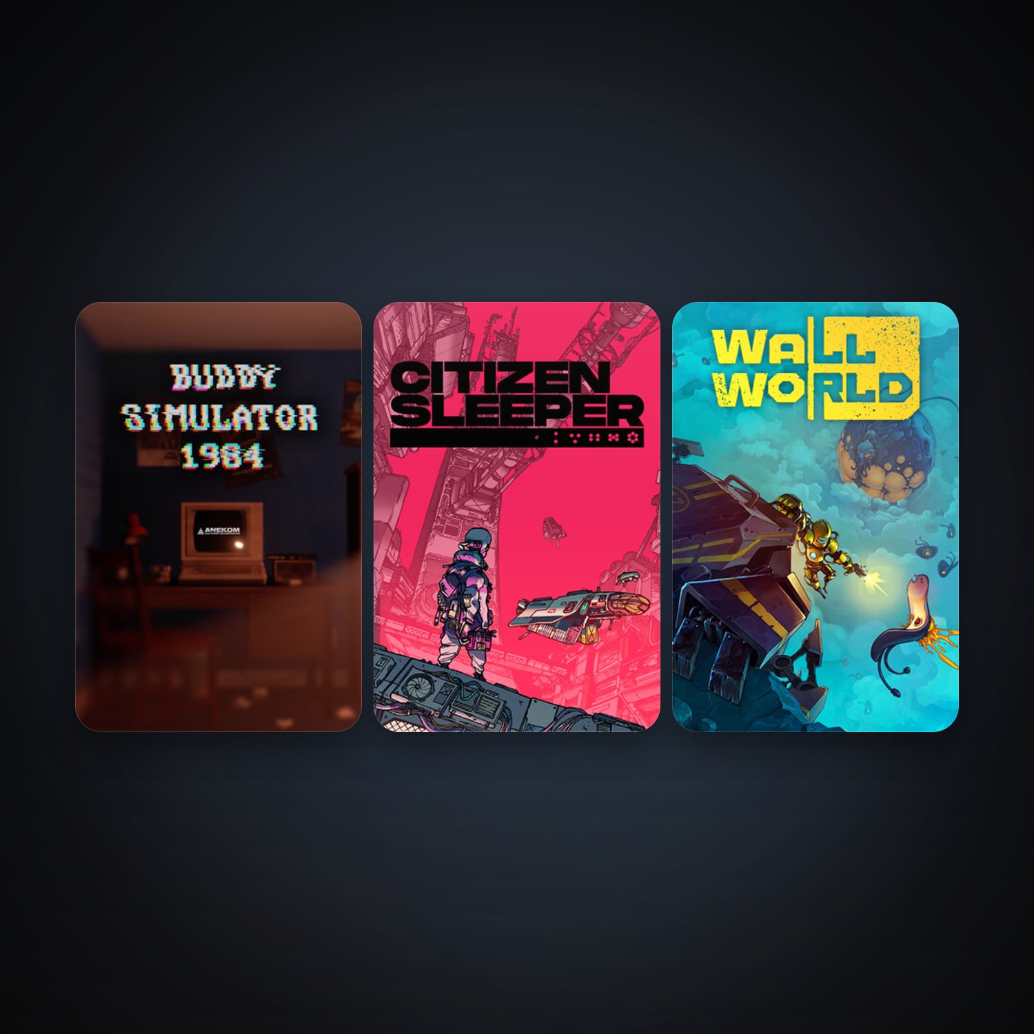 Steam account: Free CS2 (No Prime) + Buddy Simulator 1984, 6 games, clean — HabibiAccounts