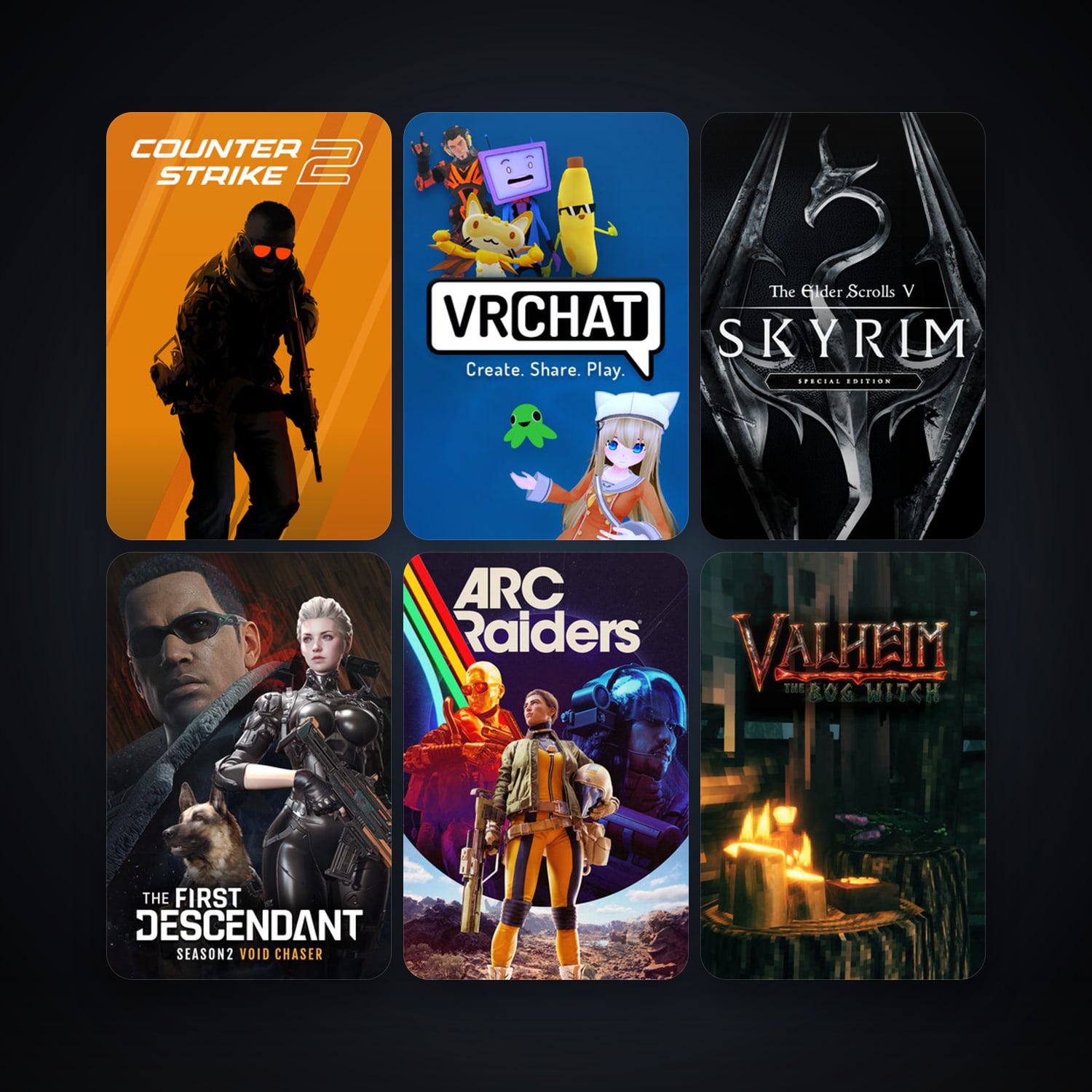 CS2 Prime + VRChat, 115 games, Steam 12, clean — HabibiAccounts
