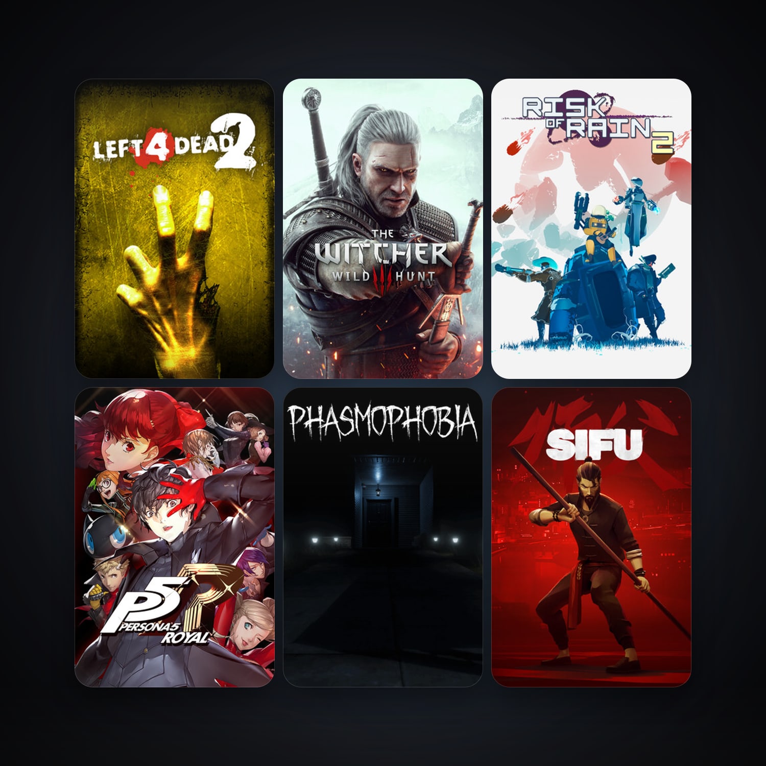 Left 4 Dead 2 + The Witcher 3: Wild Hunt, 101 games, clean — HabibiAccounts