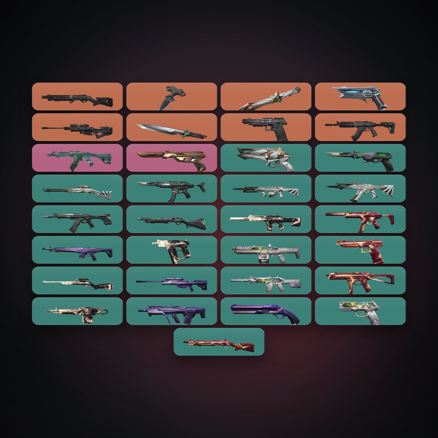 EU Gold 3 locker — 3 knives, 33 skins, lvl 71 — HabibiAccounts