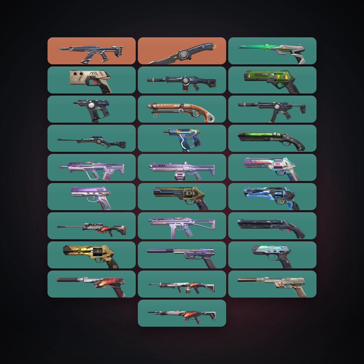 BR Diamond 2 locker — 1 knives, 28 skins, lvl 265 — HabibiAccounts