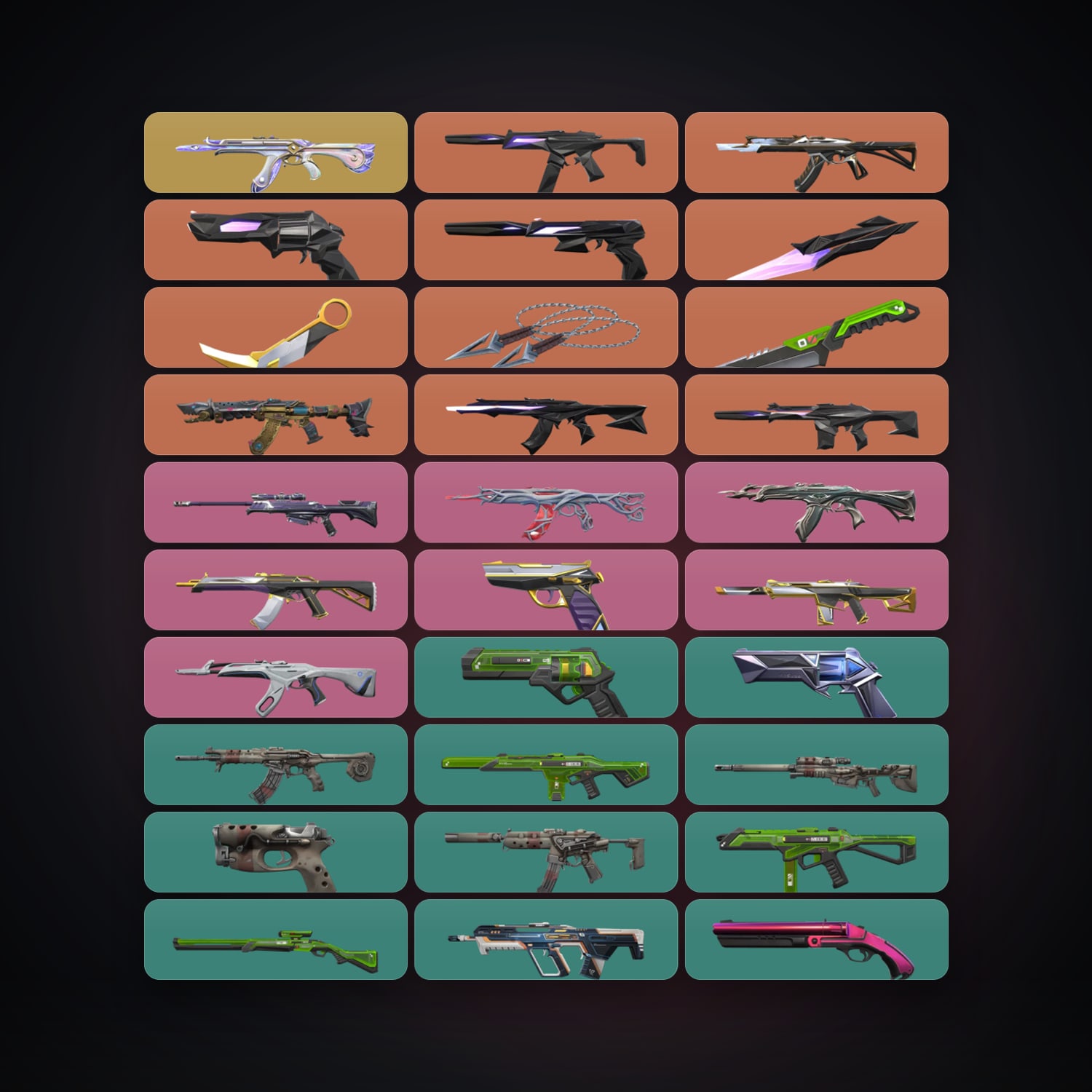 EU Diamond 1 locker — 4 knives, 44 skins, lvl 80 — HabibiAccounts