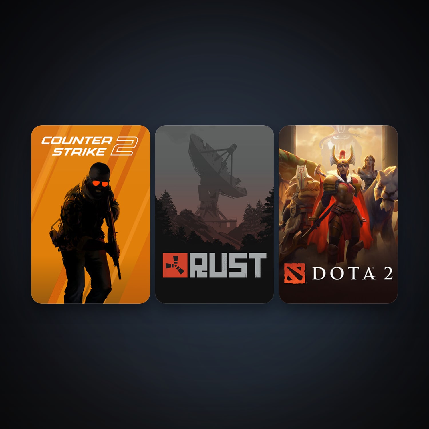 Dota 2 + CS2 Prime, 8 games, clean — HabibiAccounts