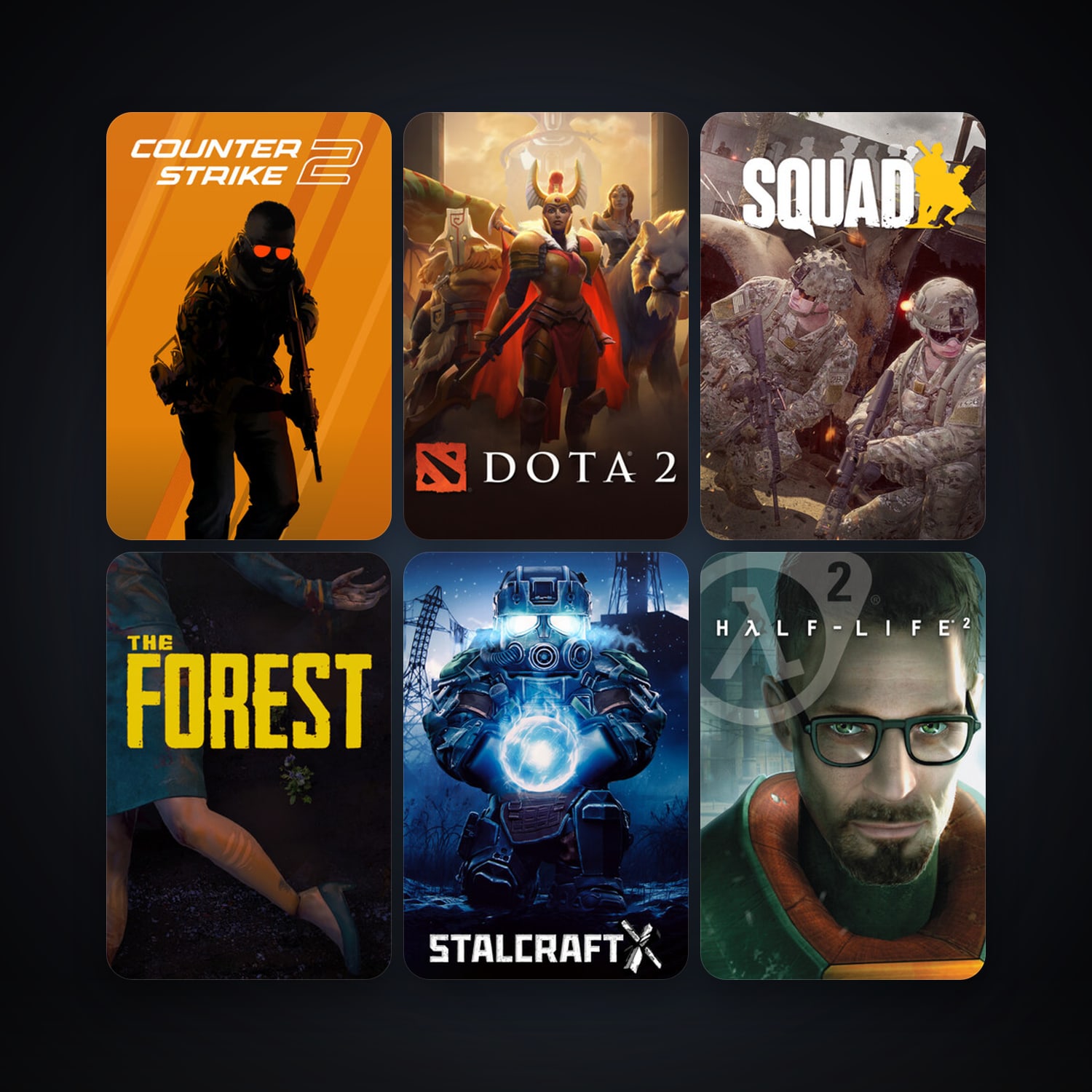 Half-Life 2 + Dota 2, 18 games, clean — HabibiAccounts