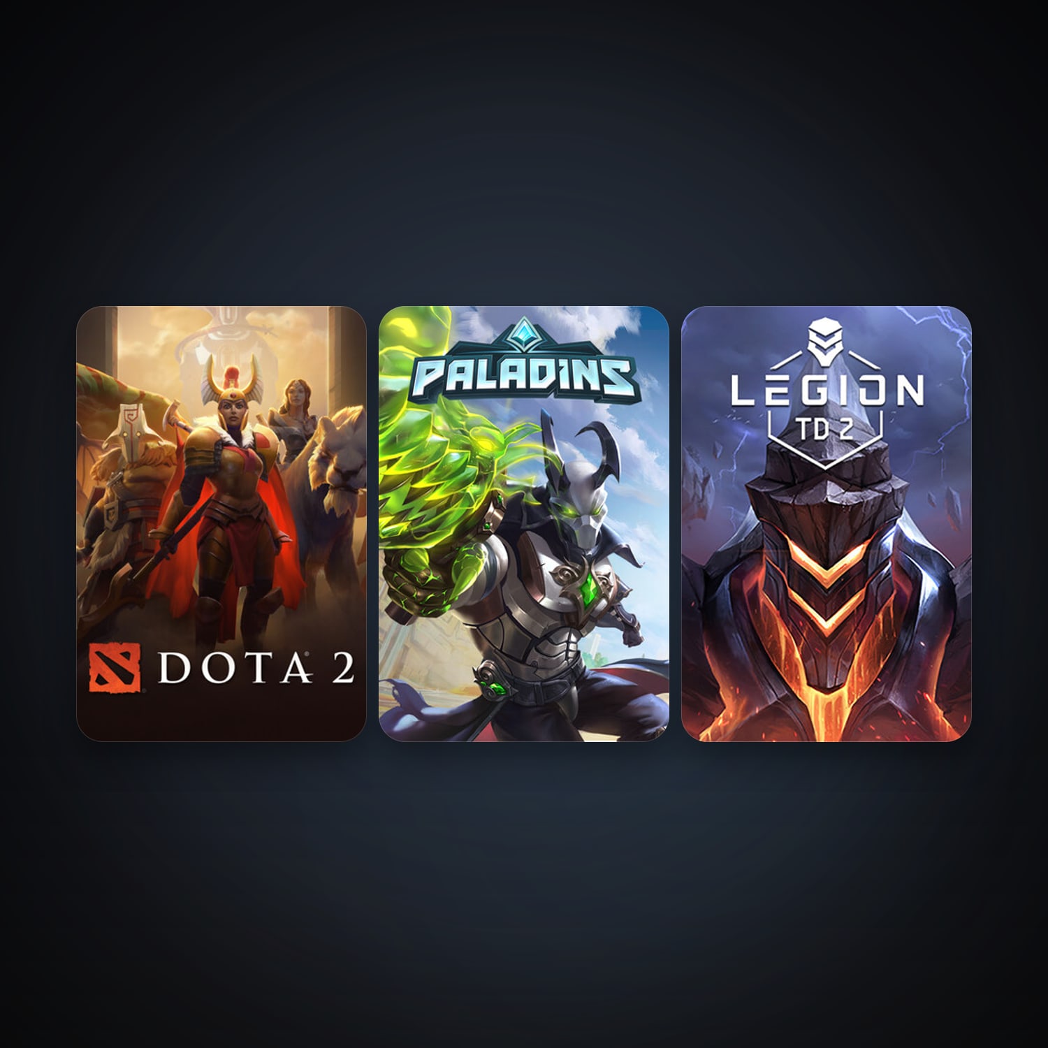 Dota 2 + Paladins, 5 games, clean — HabibiAccounts