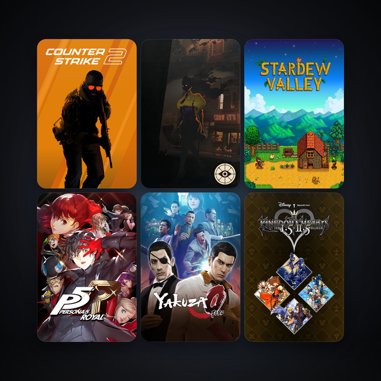 CS2 Prime + Stardew Valley, 197 games, Steam 29, clean — HabibiAccounts