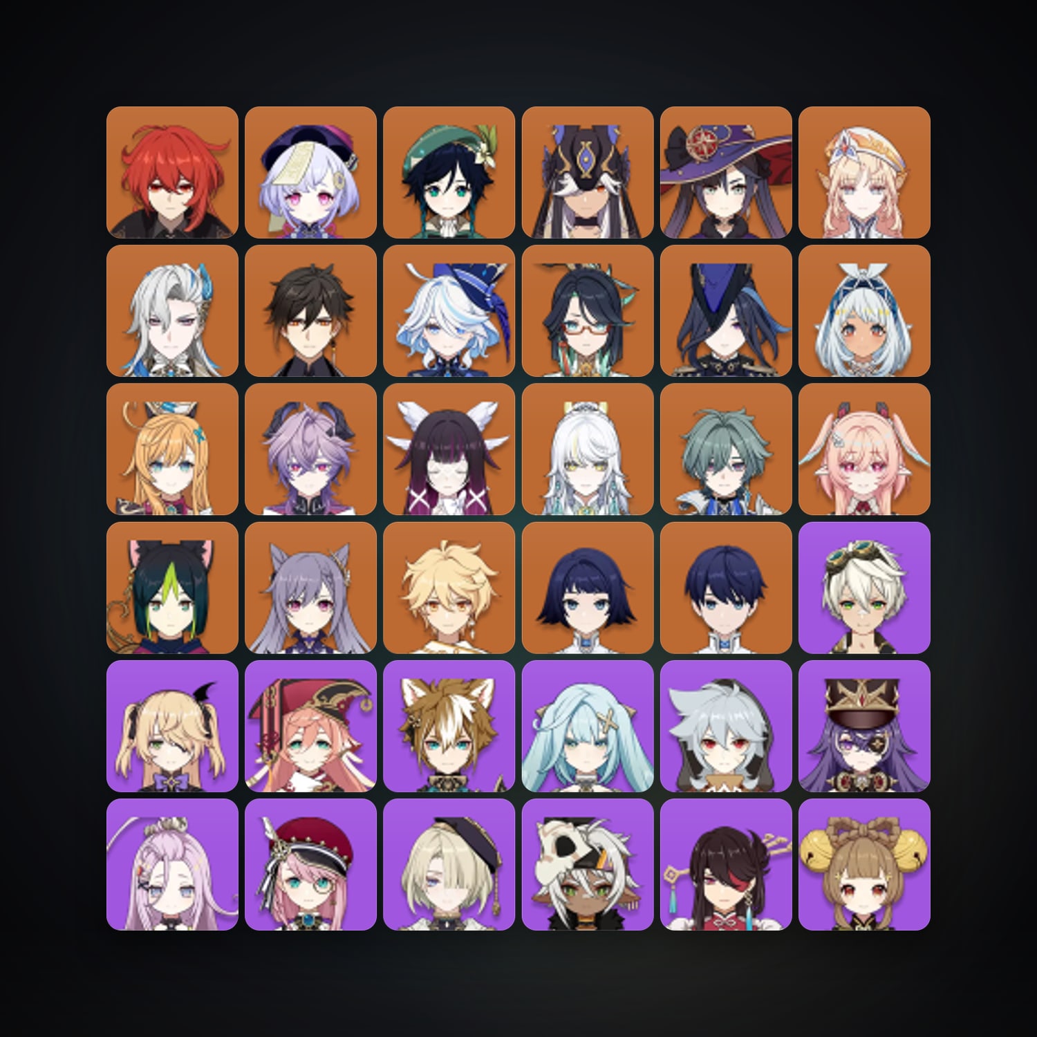 Genshin Impact | AR 59 | 73 Chars | 20× 5★ — HabibiAccounts