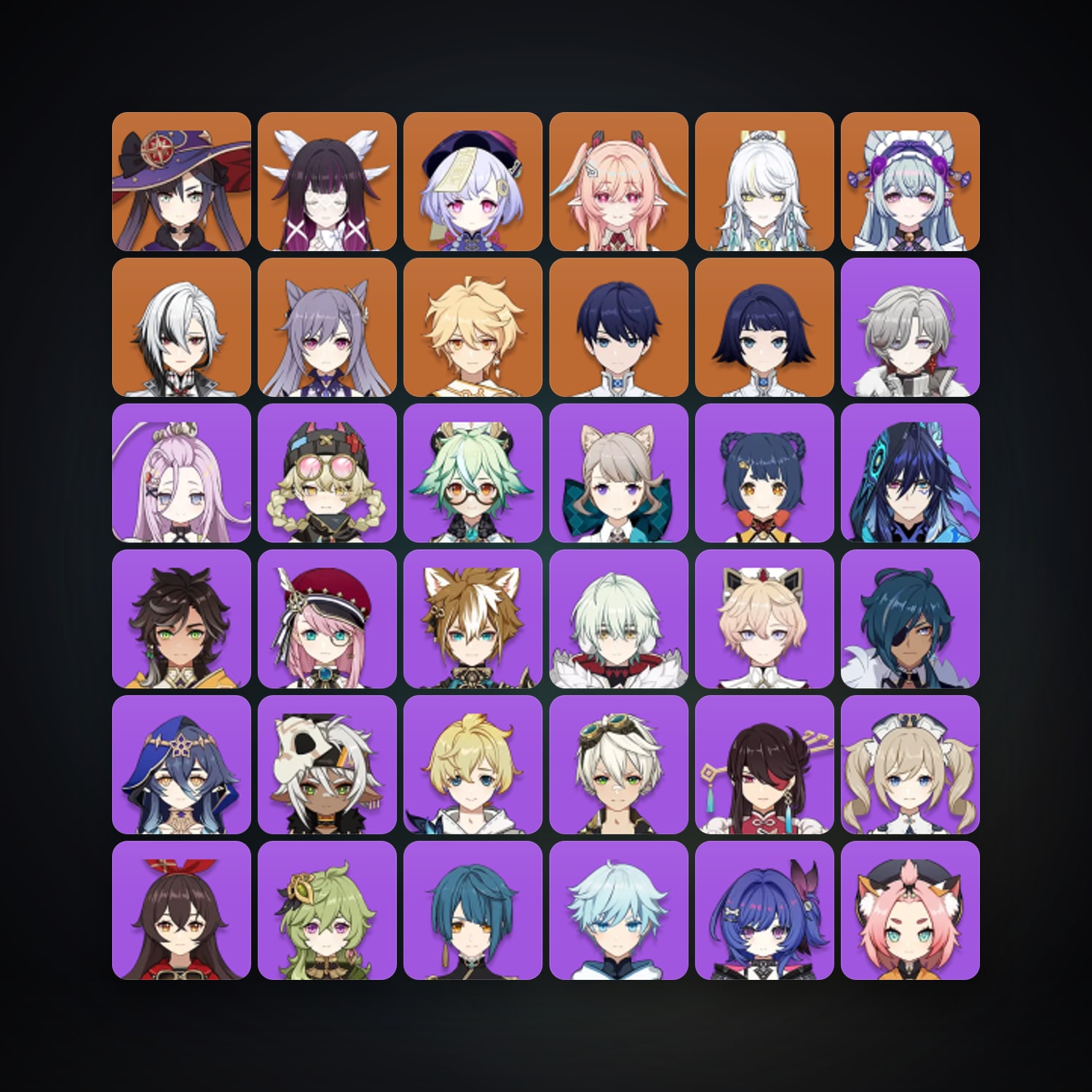 Genshin Impact | AR 57 | 44 Chars | 8× 5★ — HabibiAccounts