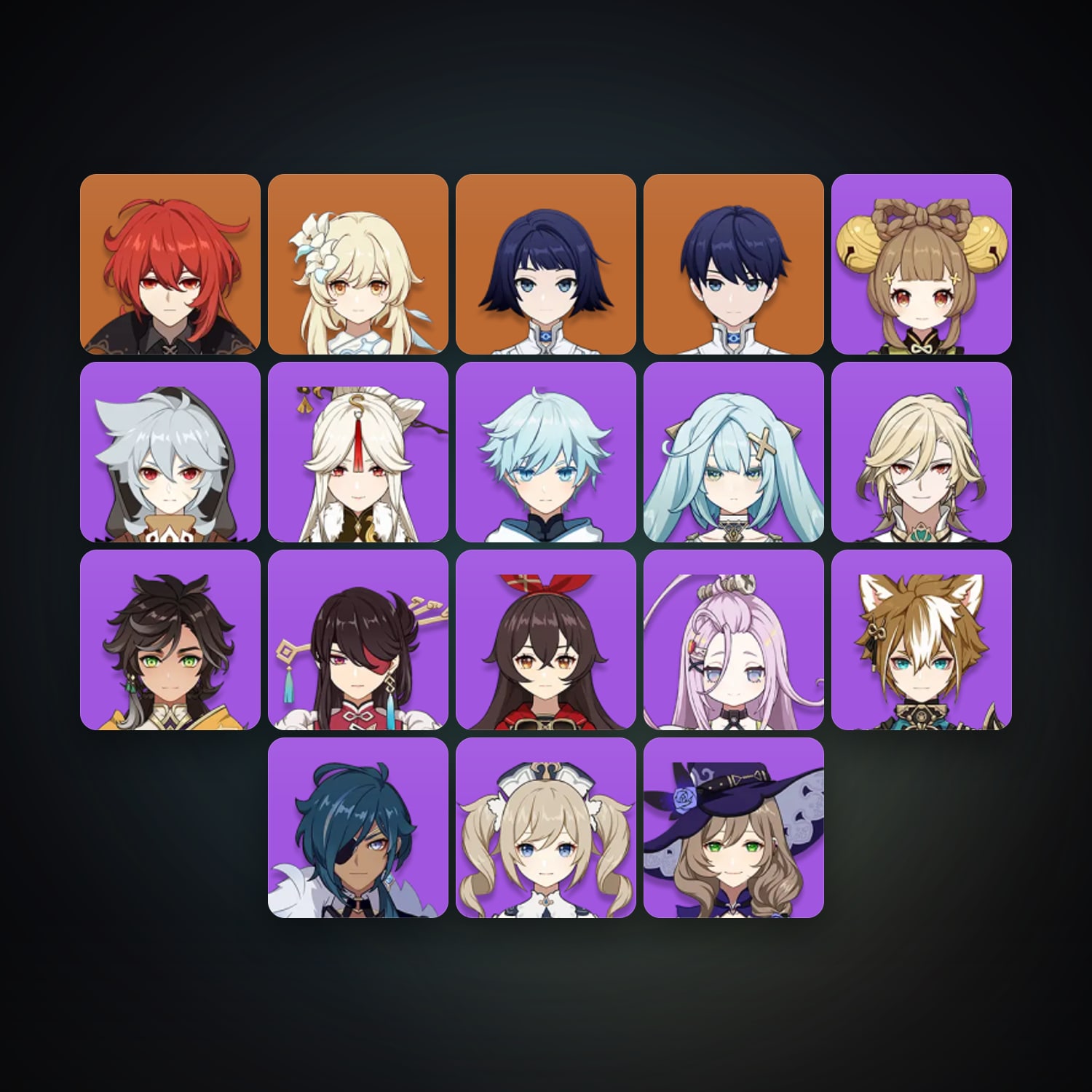 Genshin Impact | AR 21 | 18 Chars | 1× 5★ — Genshin / miHoYo Account — HabibiAccounts
