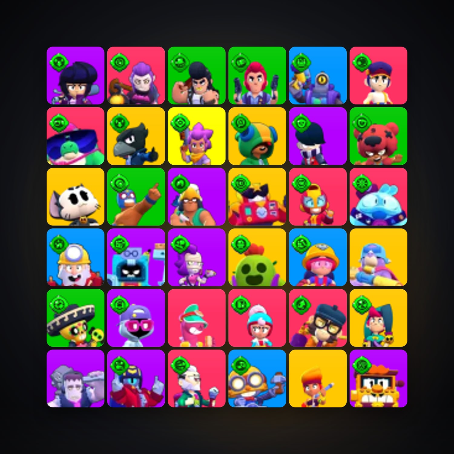 105 Brawlers | 55.4K Trophies | TH 11 — HabibiAccounts