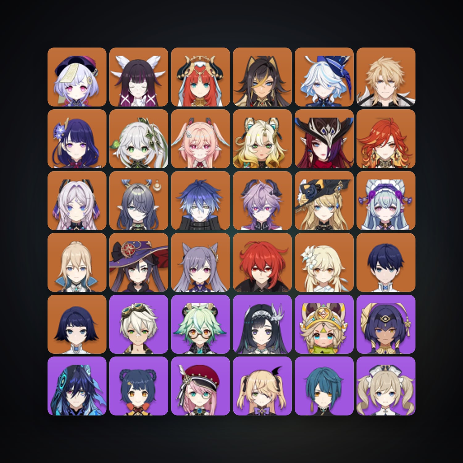 Genshin Impact | AR 59 | 76 Chars | 22× 5★ — Genshin / miHoYo Account — HabibiAccounts