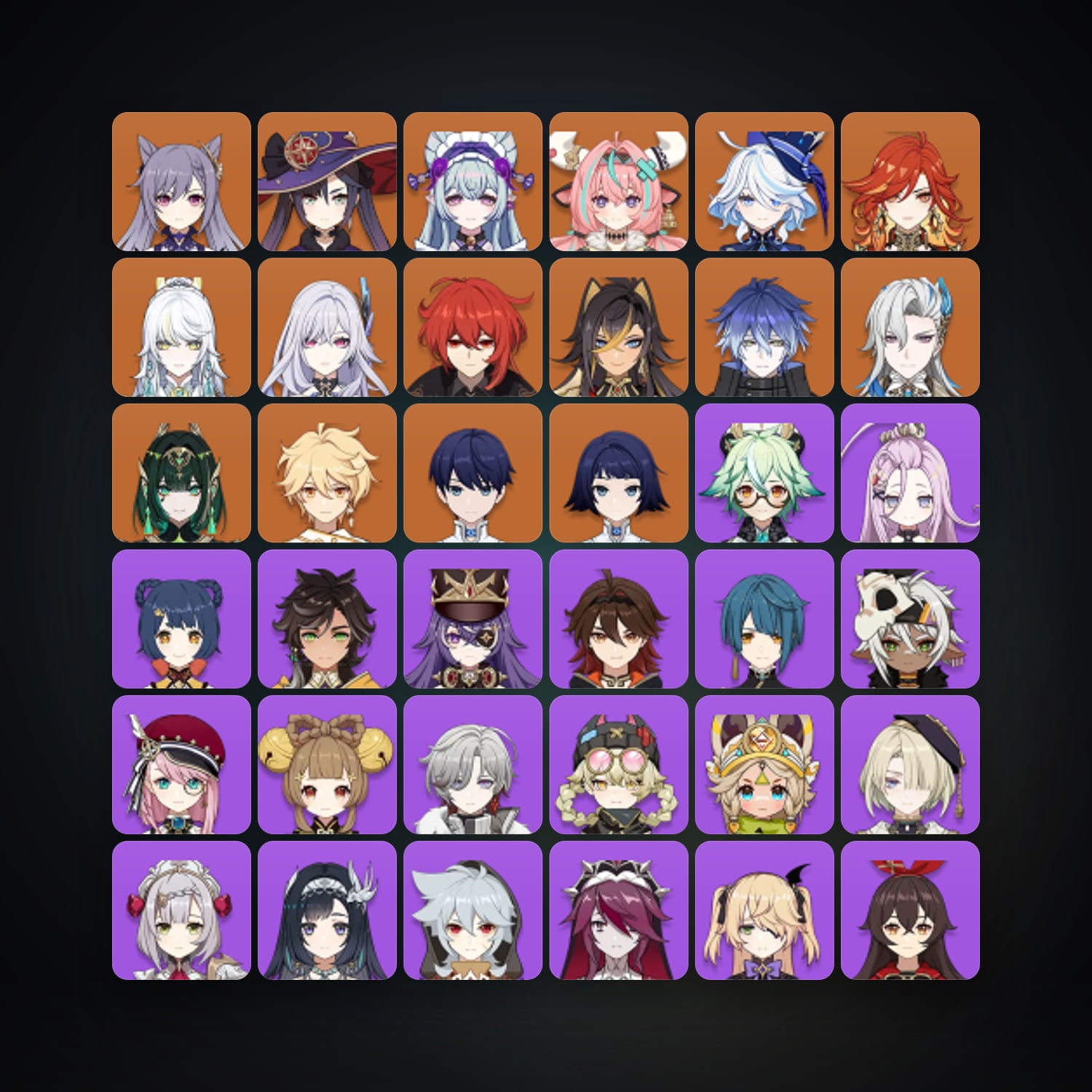 Genshin Impact | AR 56 | 58 Chars | 13× 5★ — HabibiAccounts