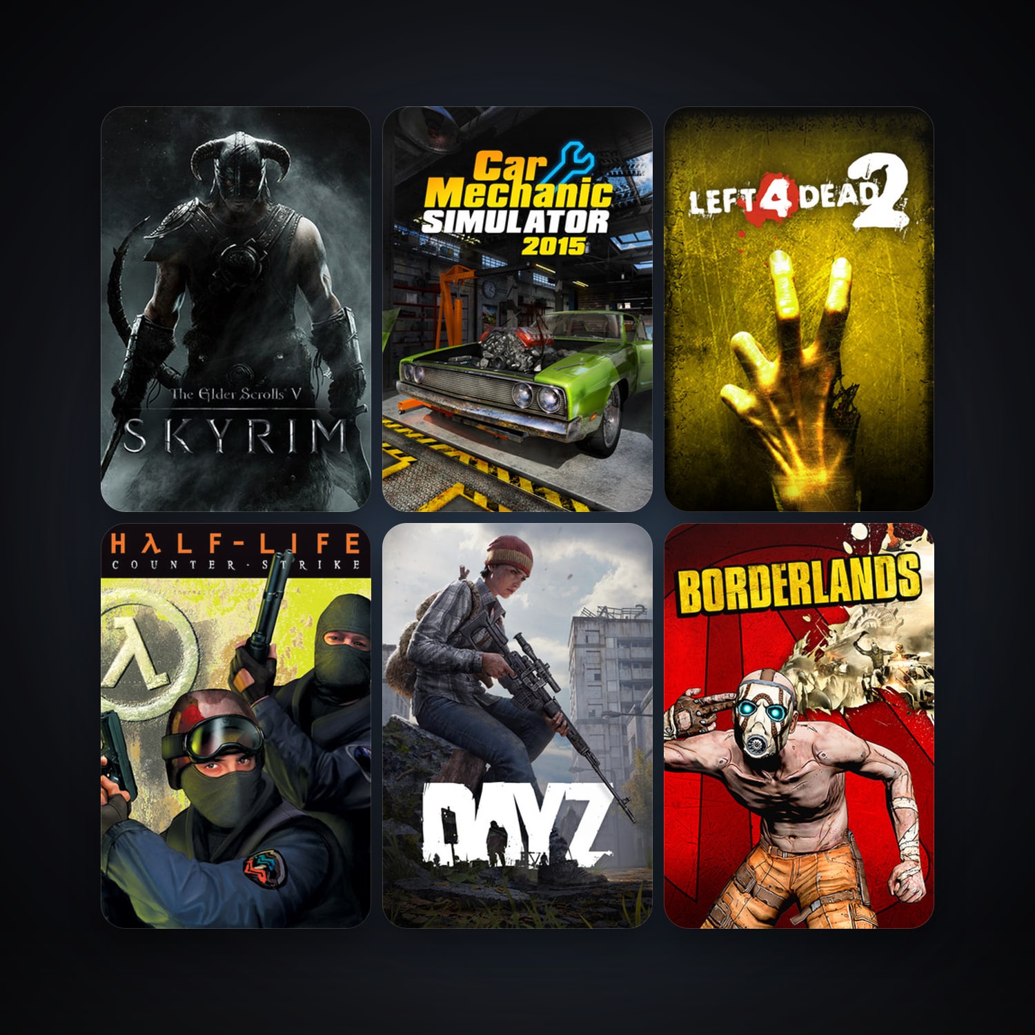 Counter-Strike + Portal, 21 games, Steam 11, clean — HabibiAccounts