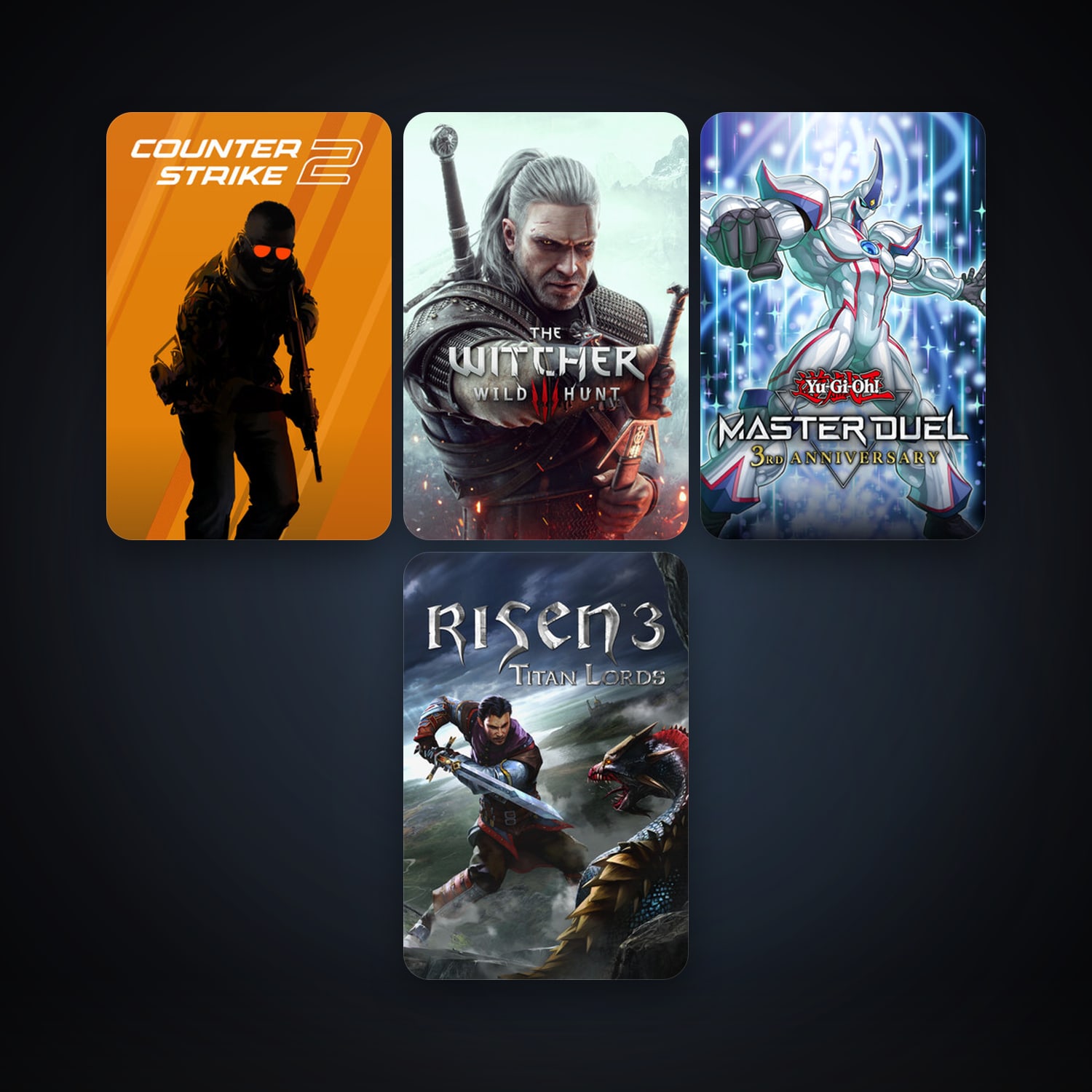 CS2 Prime + Risen 3 - Titan Lords, 5 games, clean — HabibiAccounts