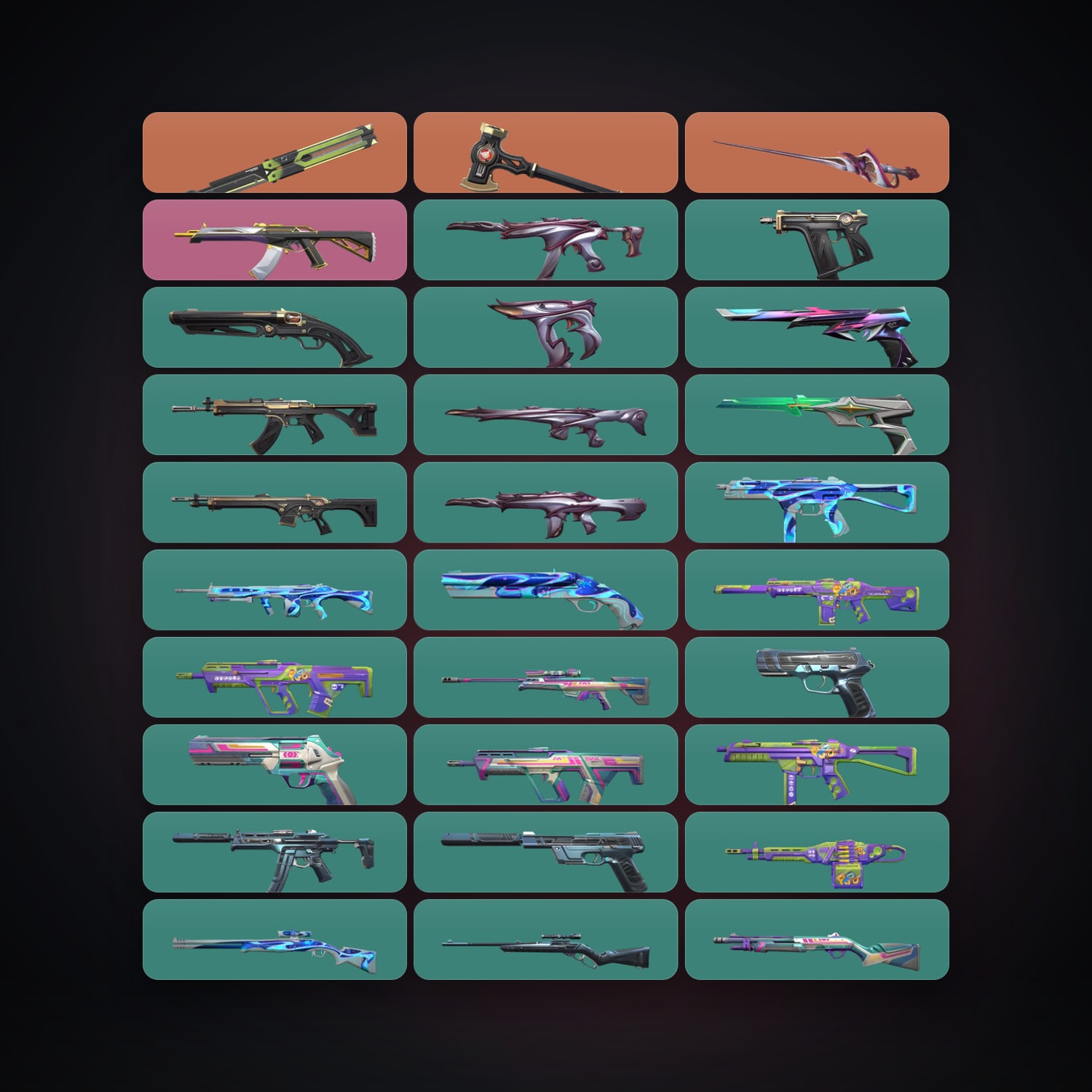 EU Bronze 3 locker — 3 knives, 30 skins, lvl 116 · 260570868 — HabibiAccounts