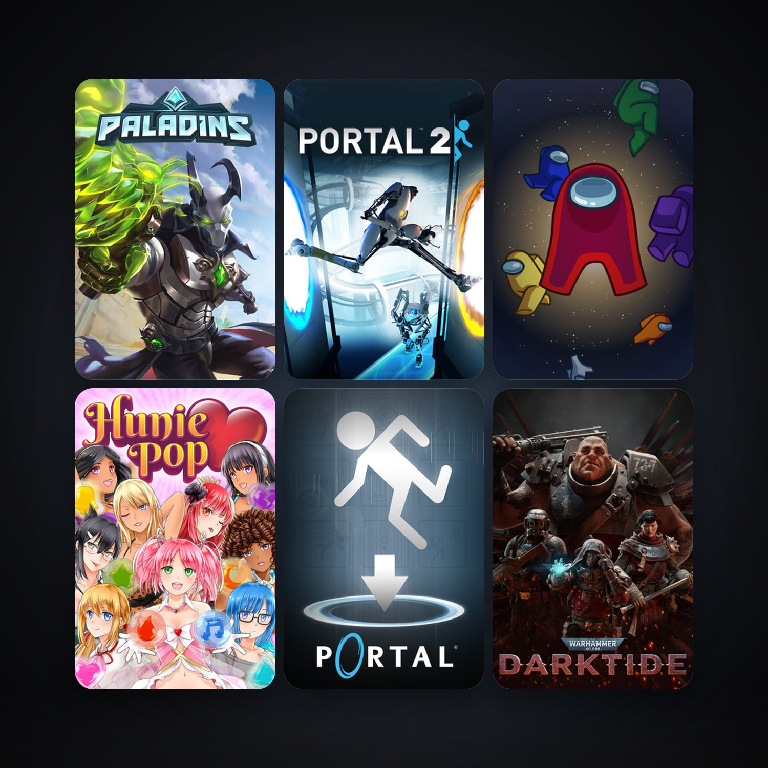 Portal + Portal 2, 91 games, clean — HabibiAccounts