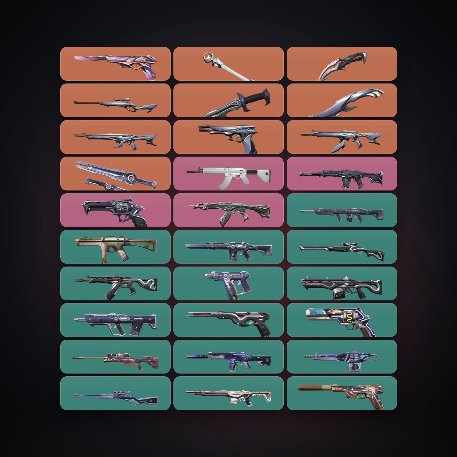 EU Silver 3 locker — 5 knives, 43 skins, lvl 92 — HabibiAccounts