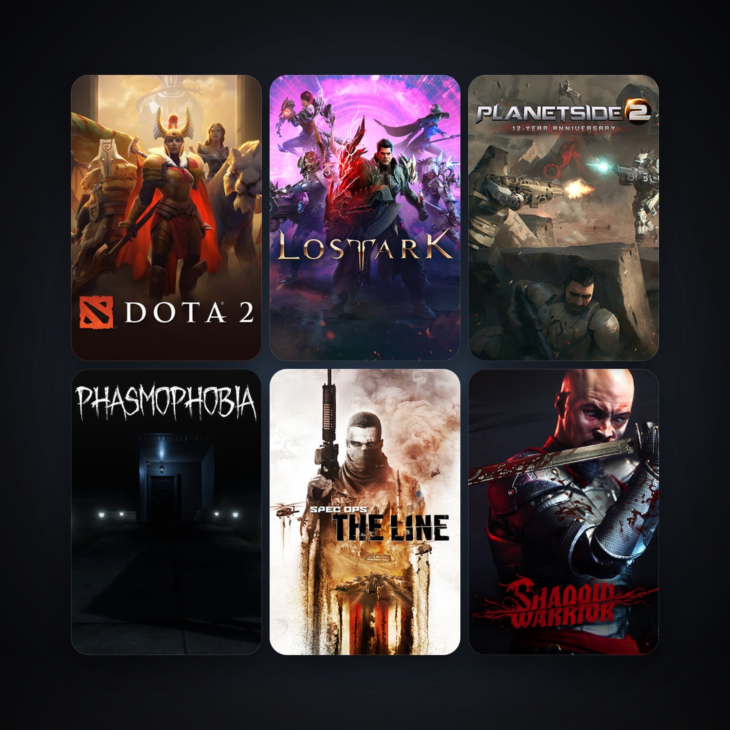 Dota 2 + Spec Ops: The Line, 17 games, clean — HabibiAccounts
