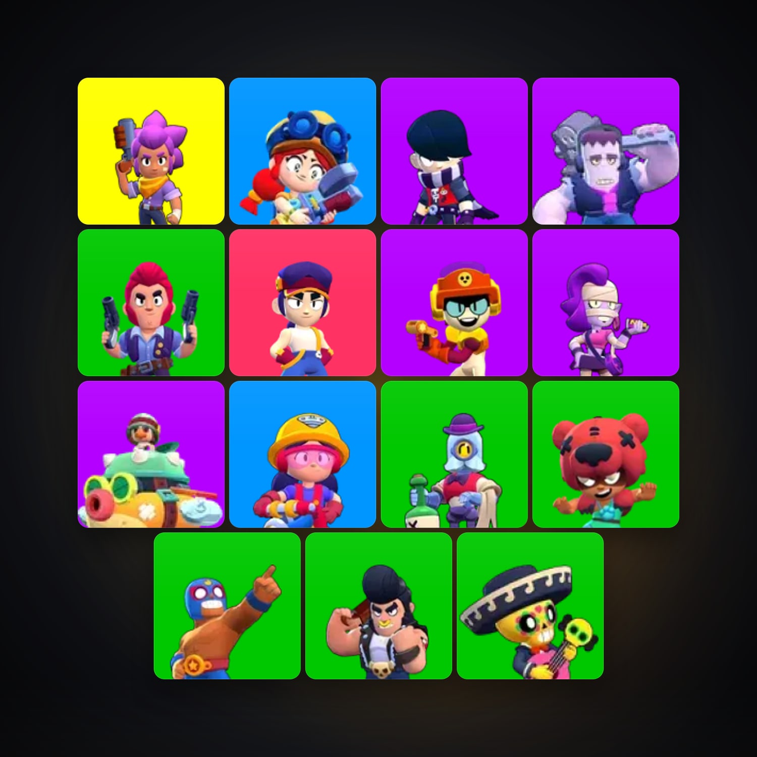 15 Brawlers | 478 Trophies — HabibiAccounts