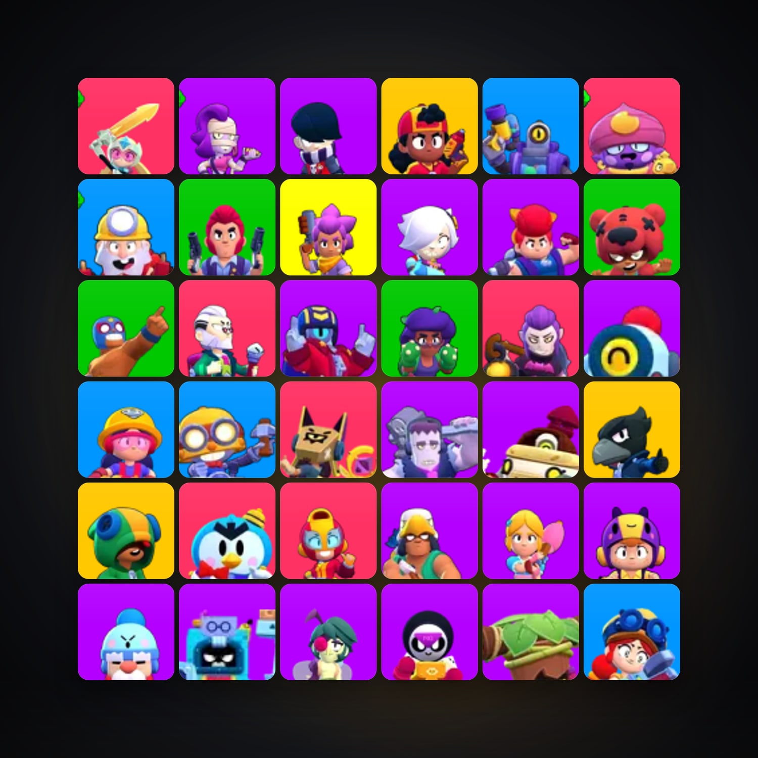45 Brawlers | 4.9K Trophies — HabibiAccounts