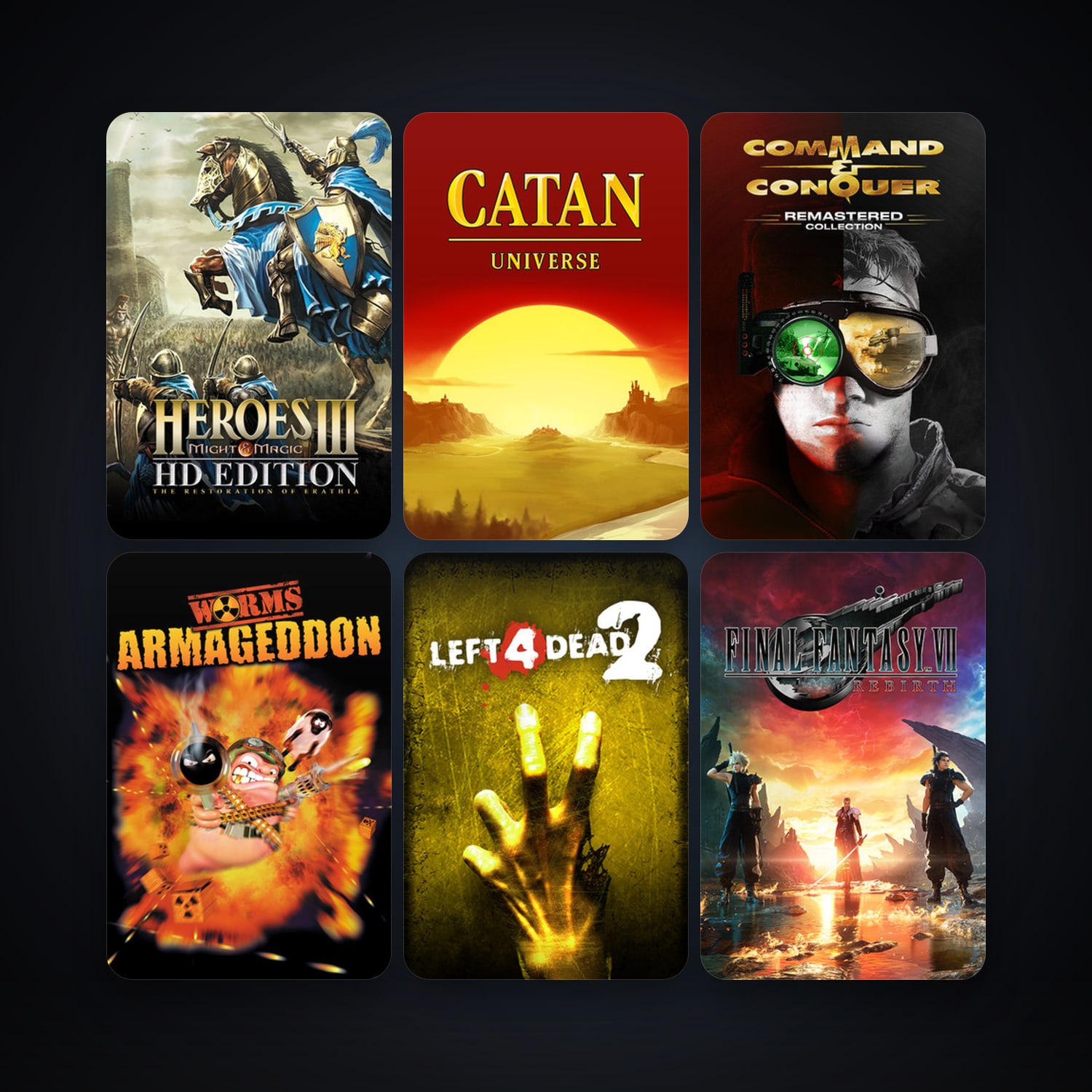 Left 4 Dead 2 + Worms Armageddon, 23 games, clean — HabibiAccounts