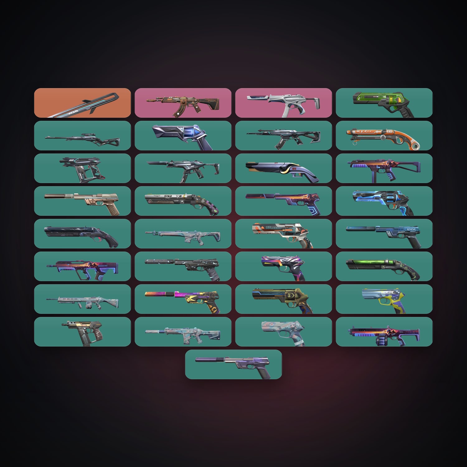 EU Bronze 2 locker — 1 knives, 33 skins, lvl 319 — HabibiAccounts