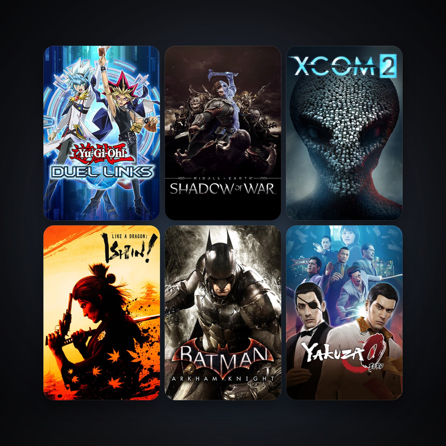Batman: Arkham Knight + XCOM 2, 26 games, clean — HabibiAccounts