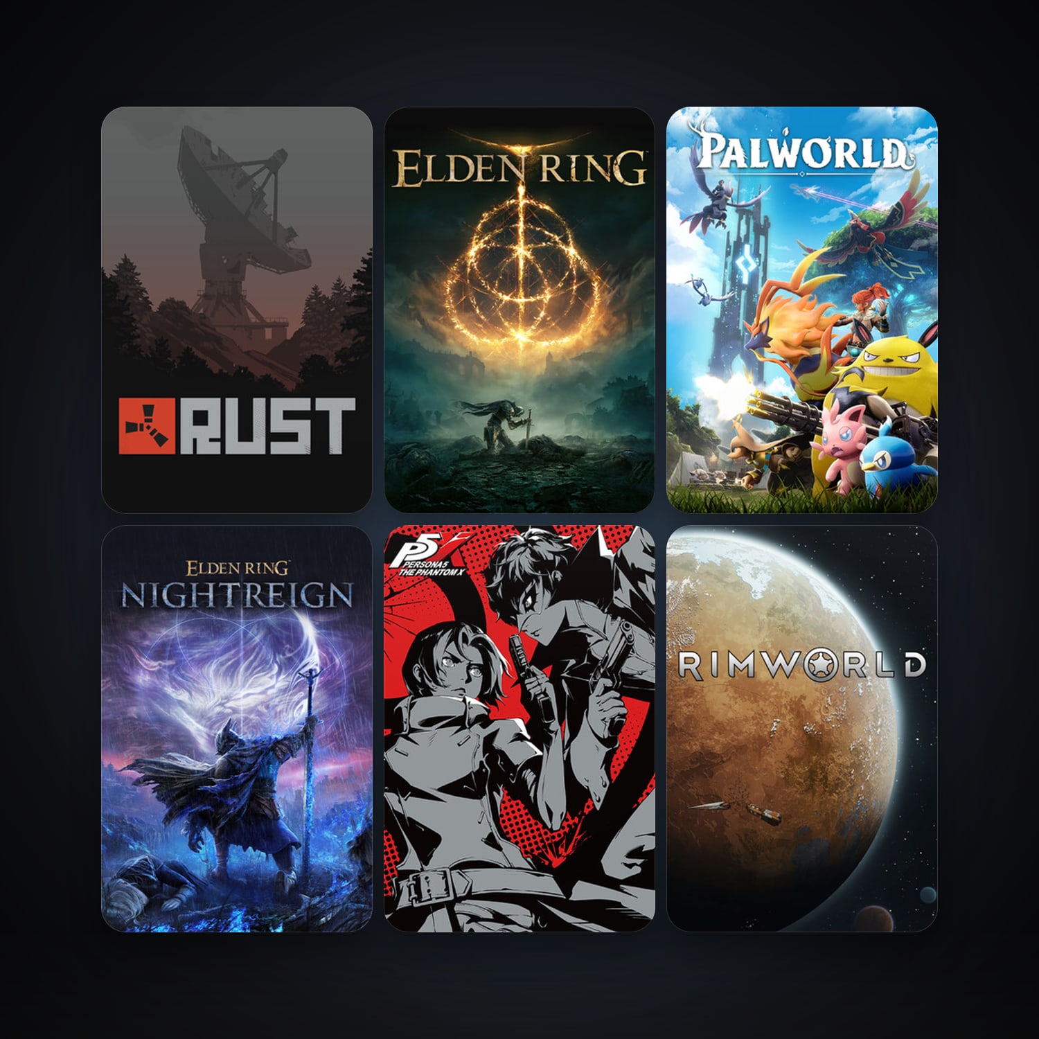 Terraria + Rust, 83 games, Steam 10, clean — HabibiAccounts