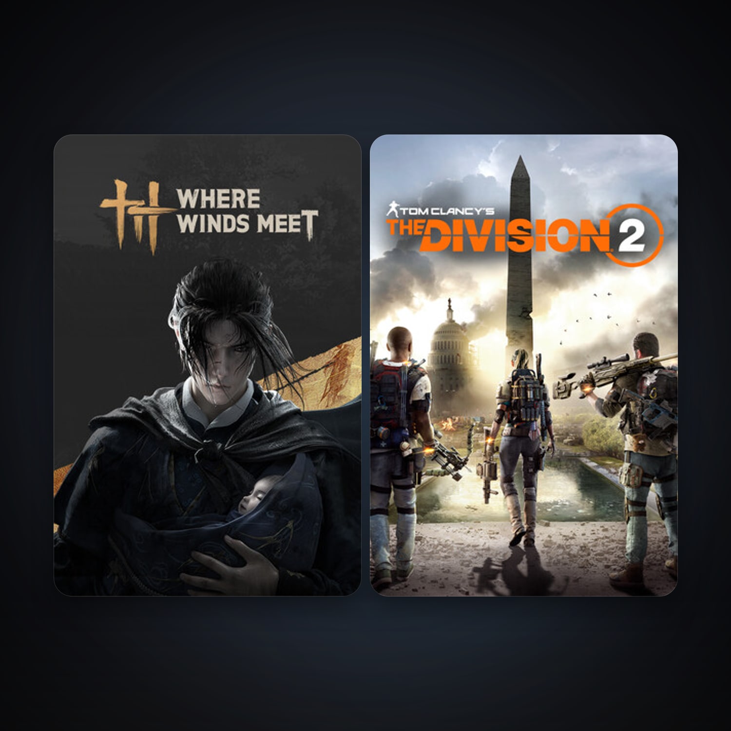 Tom Clancy’s The Division 2 + Blue Archive, 5 games, clean — HabibiAccounts