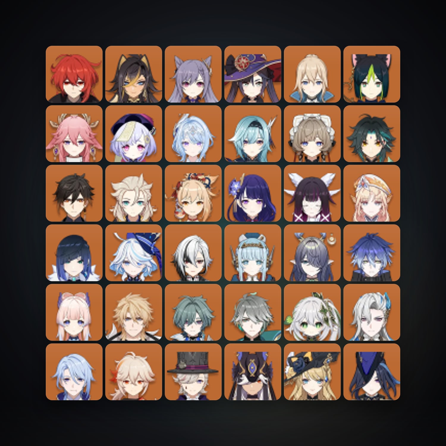 جينشن إمباكت | AR 60 | 95 شخصية | 43× 5★ — HabibiAccounts