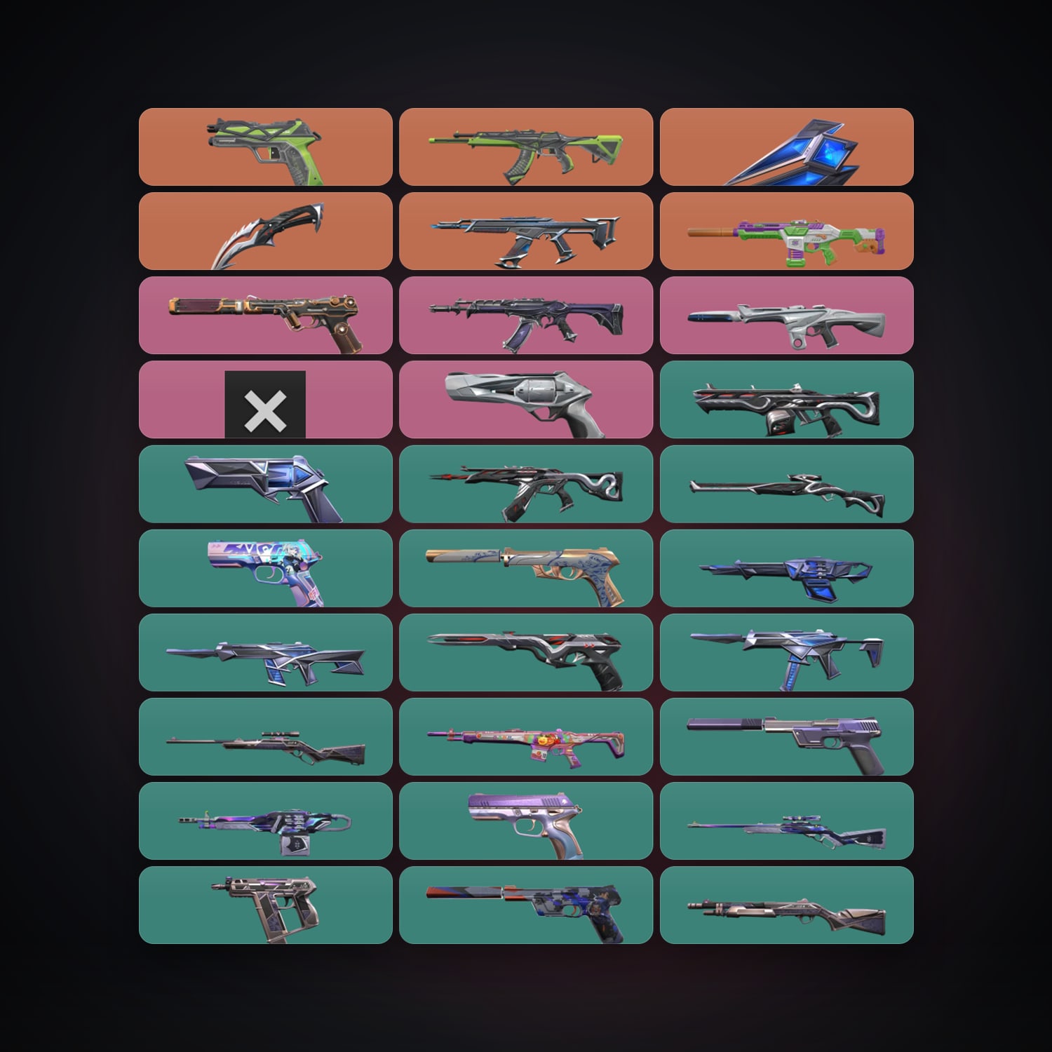 EU Bronze 2 locker — 2 knives, 46 skins, lvl 279 — HabibiAccounts