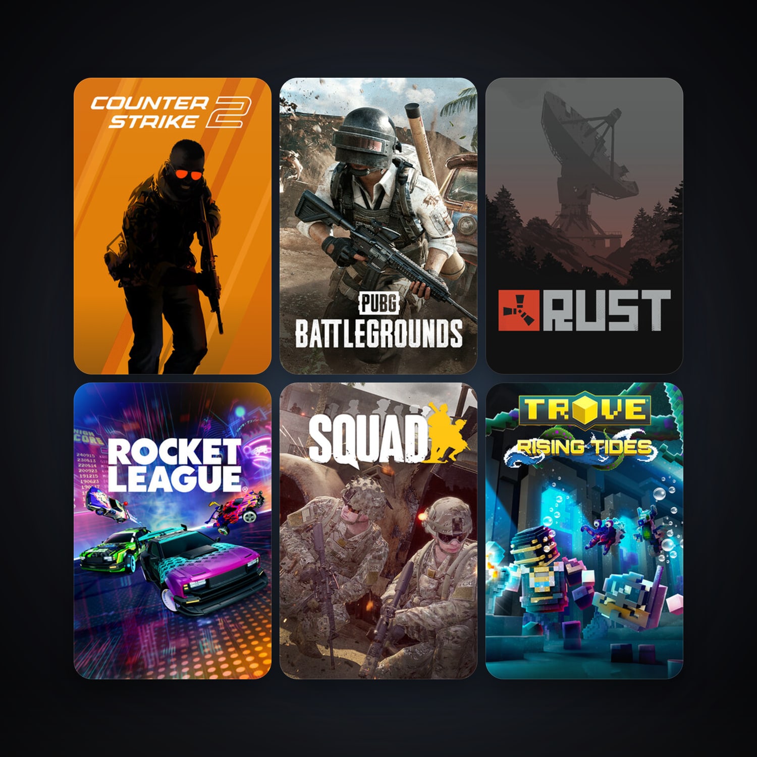 CS2 Prime + Rust, 66 games, clean — HabibiAccounts